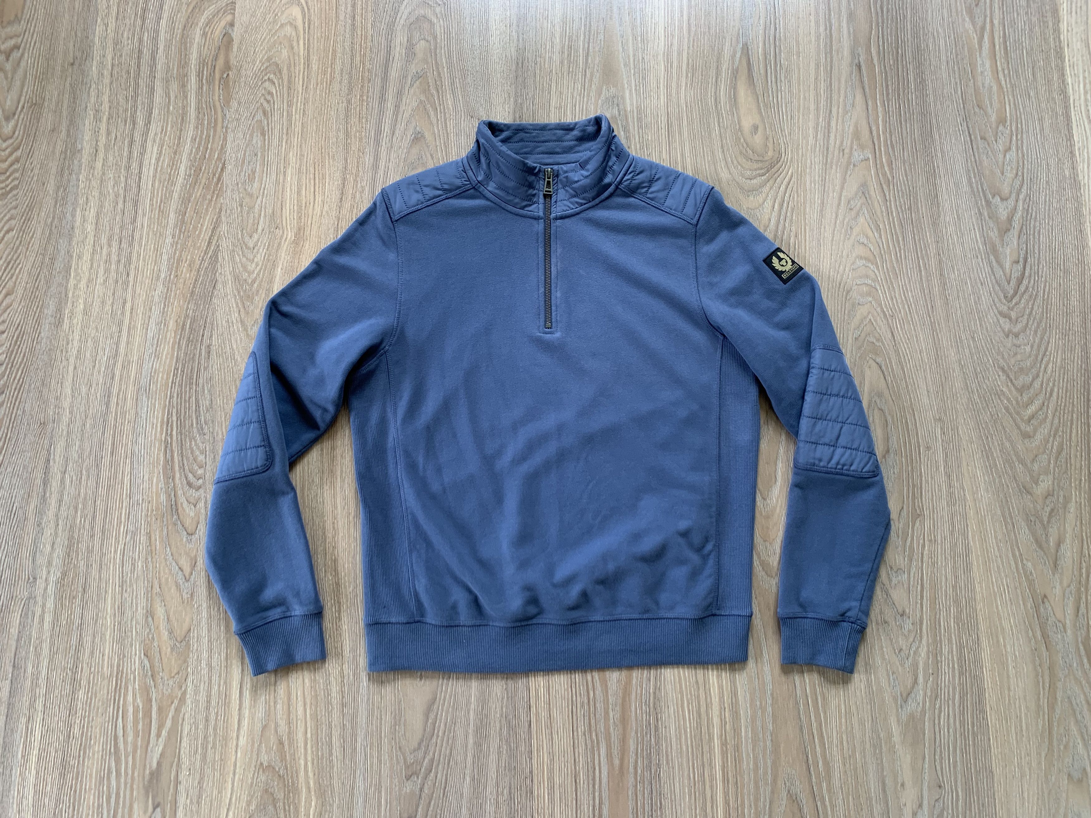 Belstaff Belstaff Cotton Half-Zip Jaxon Sweatshirt Size US M / EU 48-50 / 2 - 1 Thumbnail