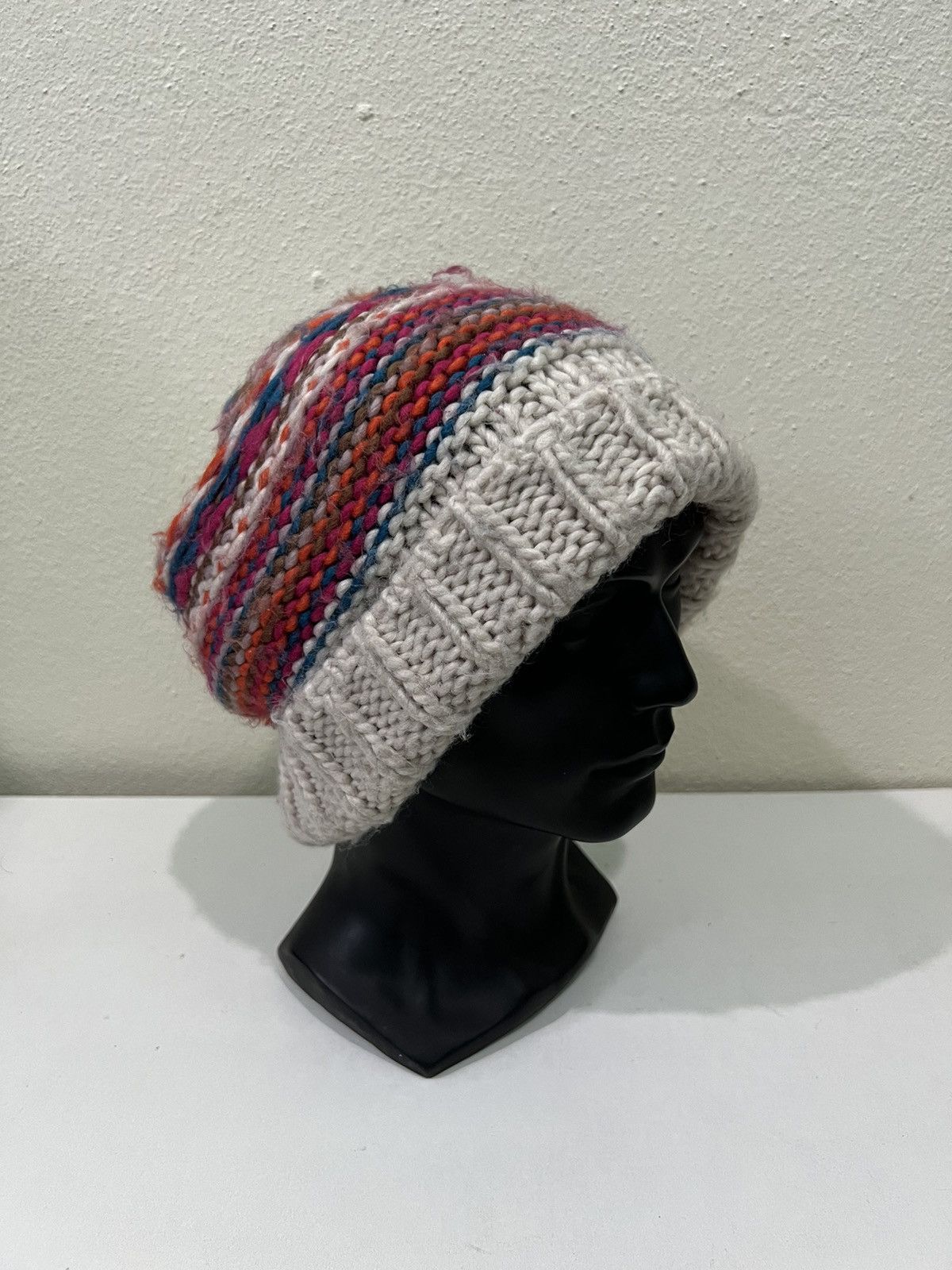 Japanese Brand Japanese Brand Milsa Knitted Beanie Hats Size ONE SIZE - 4 Thumbnail