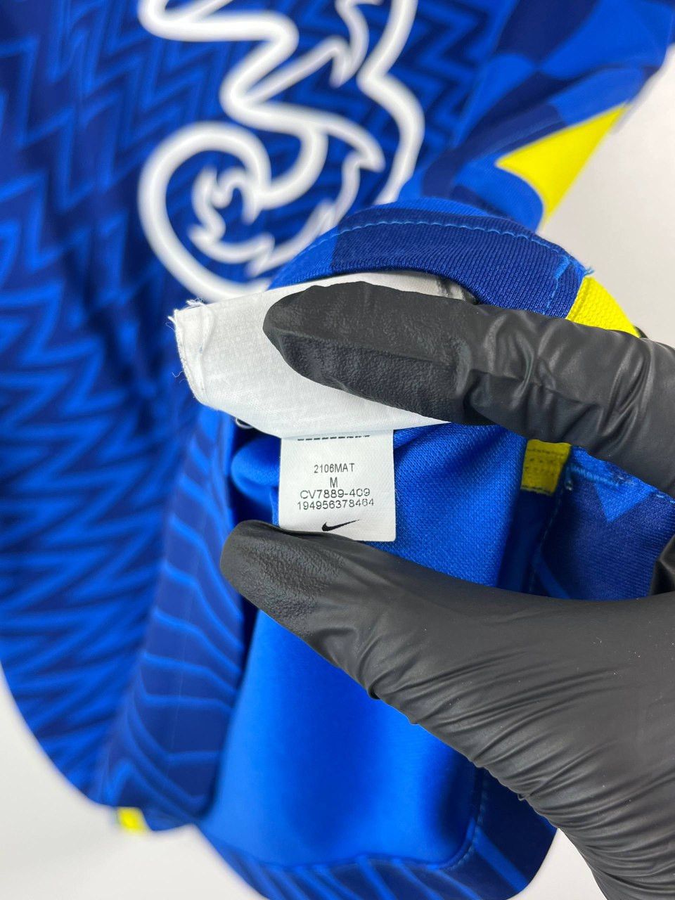 Nike Chelsea 2021-22 Home Football Shirt Nike #29 Havertz Size M Size US M / EU 48-50 / 2 - 4 Thumbnail