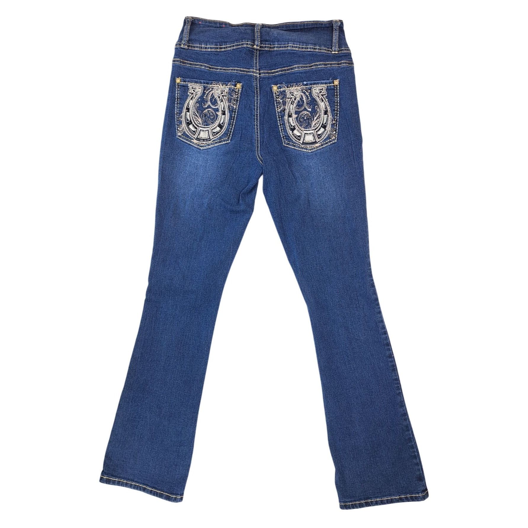 Other Hydraulic Women High Rise Embroidered Bootcut Jeans Size 7 Size 29" - 1 Thumbnail