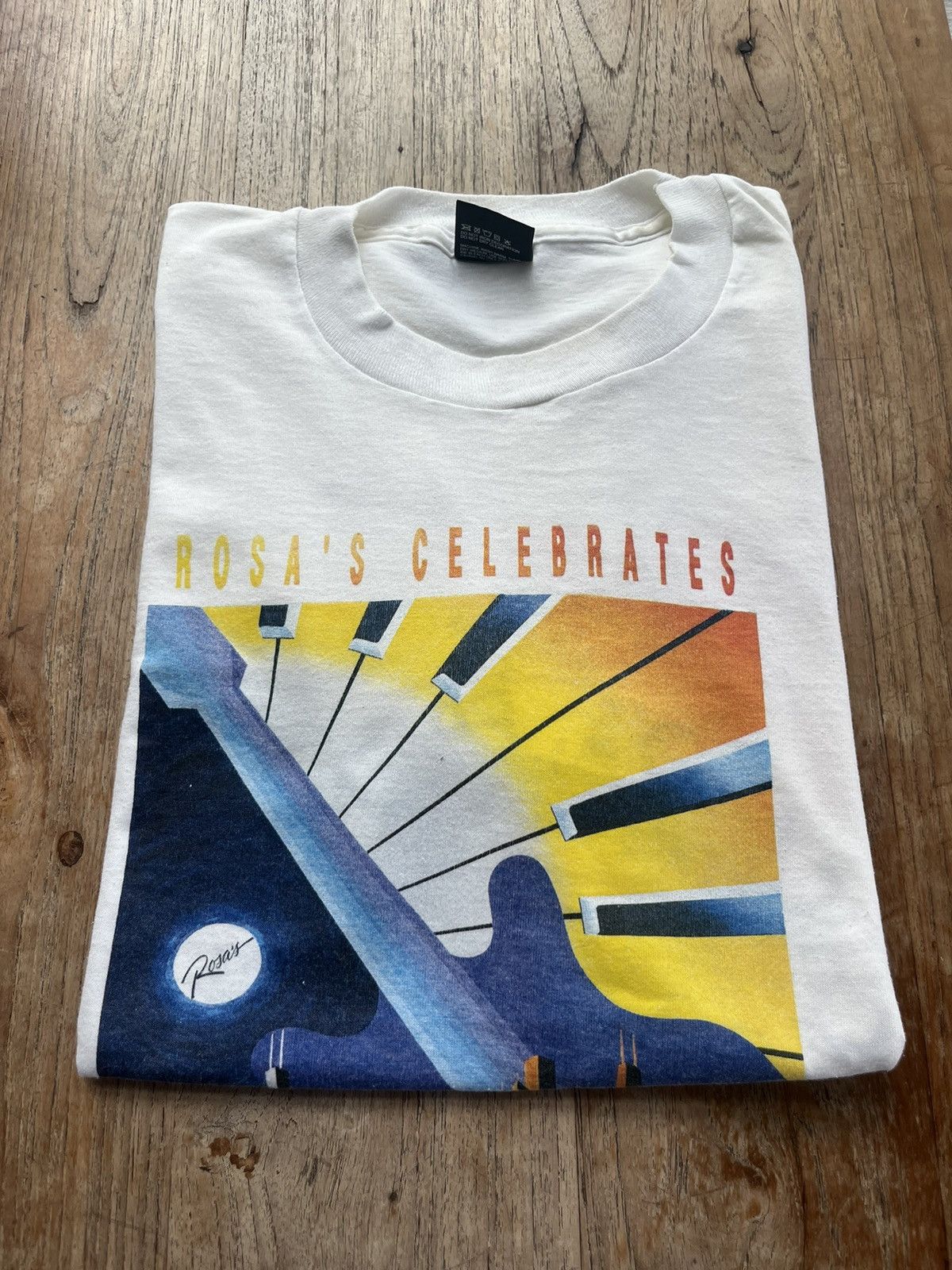 Vintage Vintage ROSA’S Celebrates Chicago Blues Fest 1991’s Tshirt Size US L / EU 52-54 / 3 - 1 Thumbnail