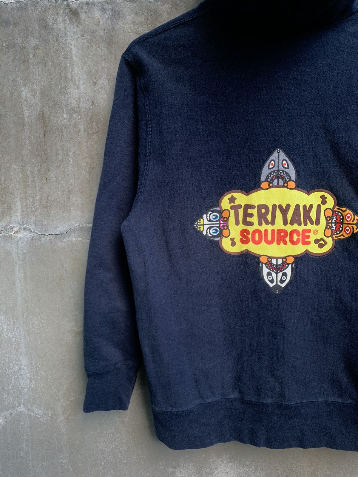 Bape Teriyaki Source Full Zip Hoodie Size US M / EU 48-50 / 2 - 6 Thumbnail