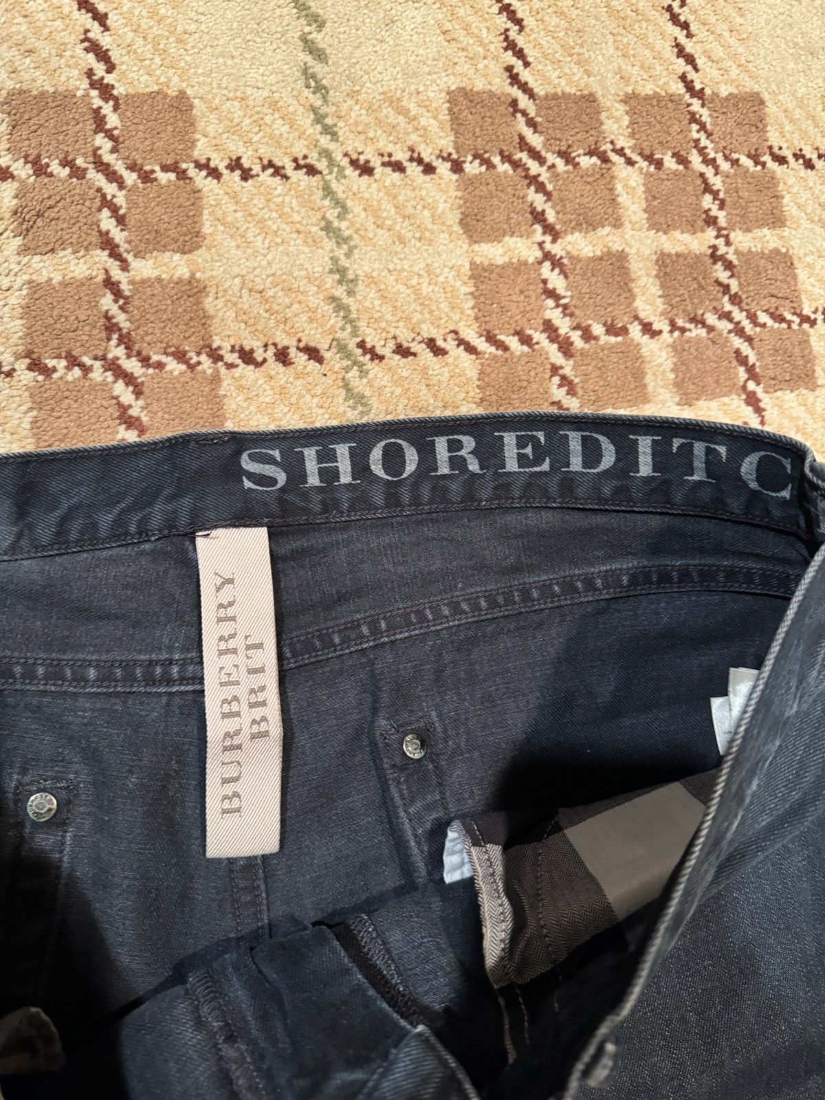 Burberry Dark blue Burberry jeans Size US 32 / EU 48 - 3 Thumbnail