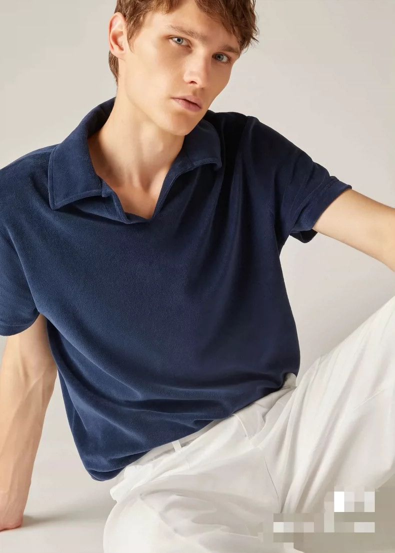 Loro Piana LORO PIANA Cuttlefish collar polo shirt Size US M / EU 48-50 / 2 - 2 Thumbnail