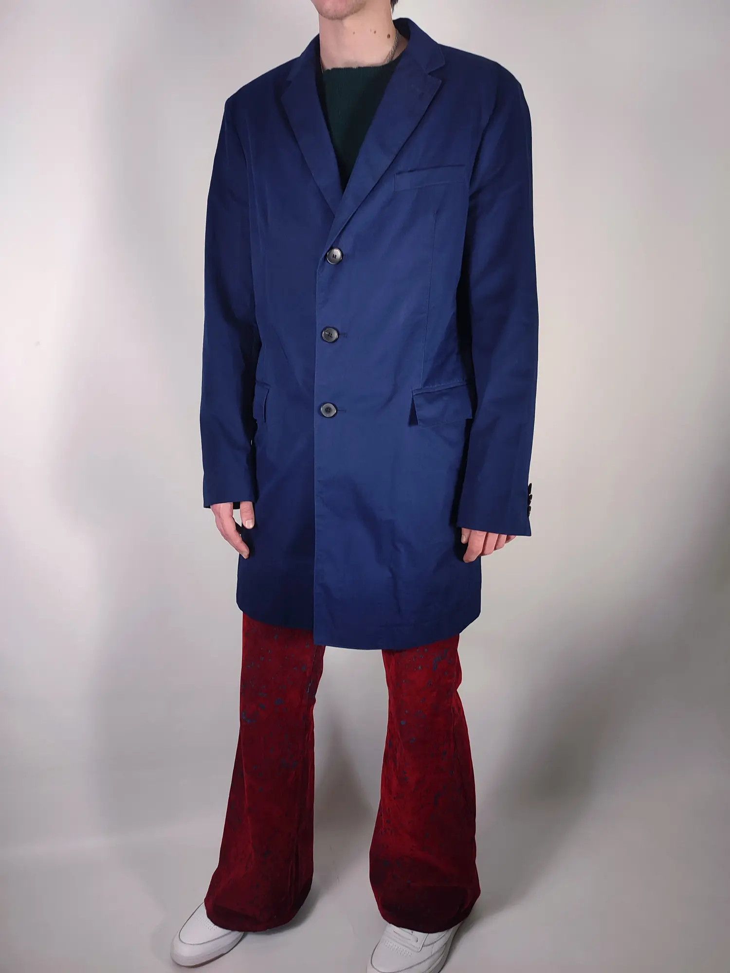 Hugo Boss WATER-REPELLENT RELAXED-FIT RAINCOAT Size US L / EU 52-54 / 3 - 2 Thumbnail