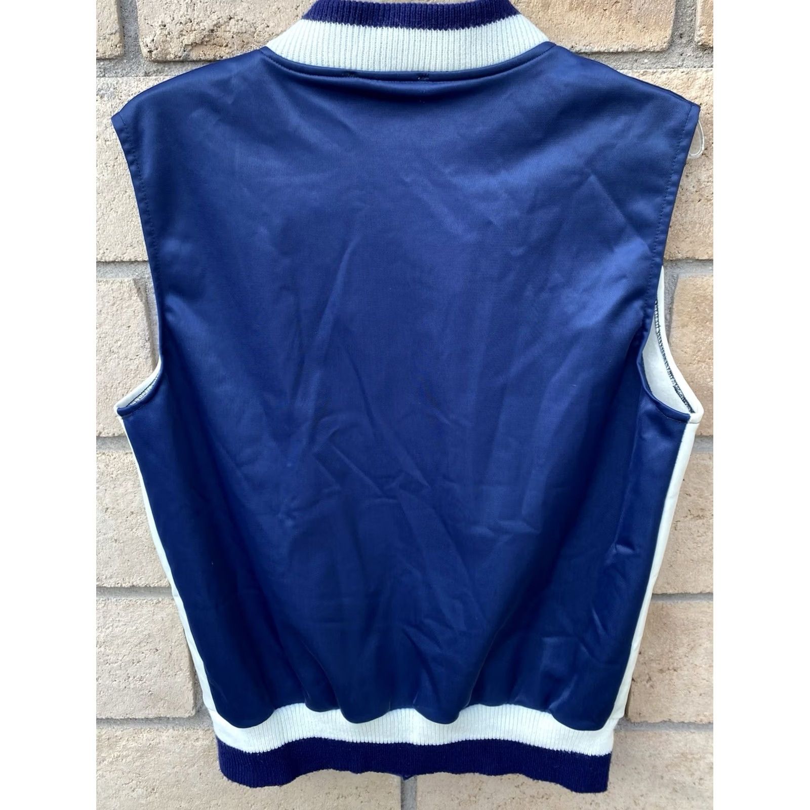 Le Coq Sportif VINTAGE Le Coq Sportif Track Vest M Blue White Rooster Logo Zip Vest Mens Vintage) Size US M / EU 48-50 / 2 - 4 Thumbnail