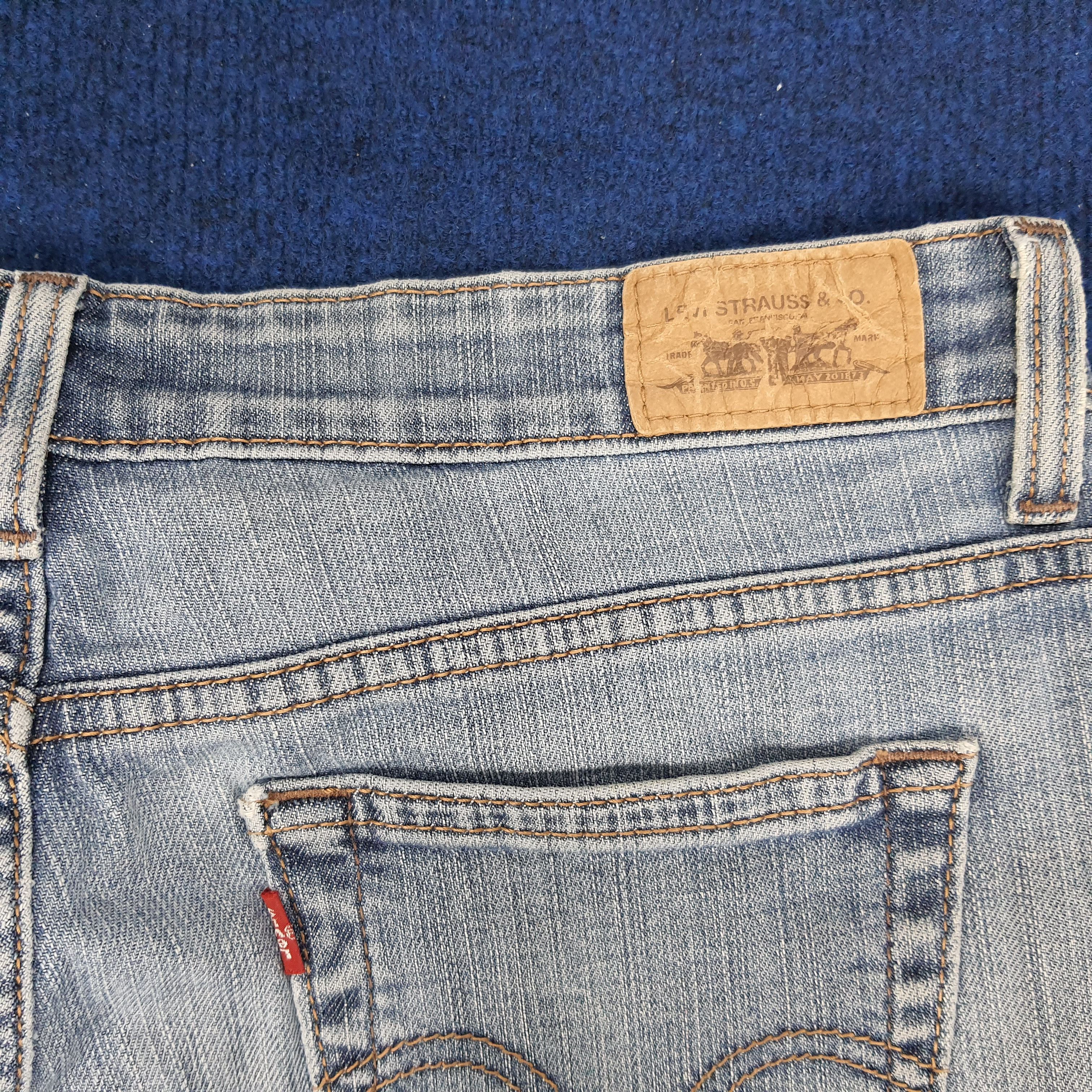 Levi's × Vintage Vintage Levi's 515 Boot Cut Distressed Style Jeans Size US 32 / EU 48 - 7 Thumbnail