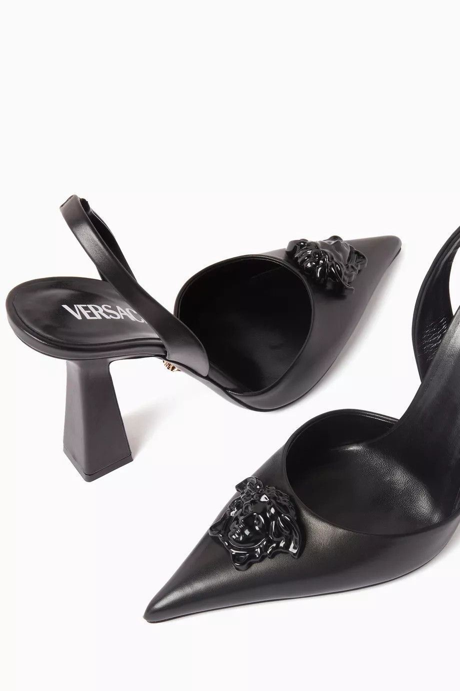 Versace o1y0226 Pumps in Black Size US 5 / IT 35 - 3 Thumbnail
