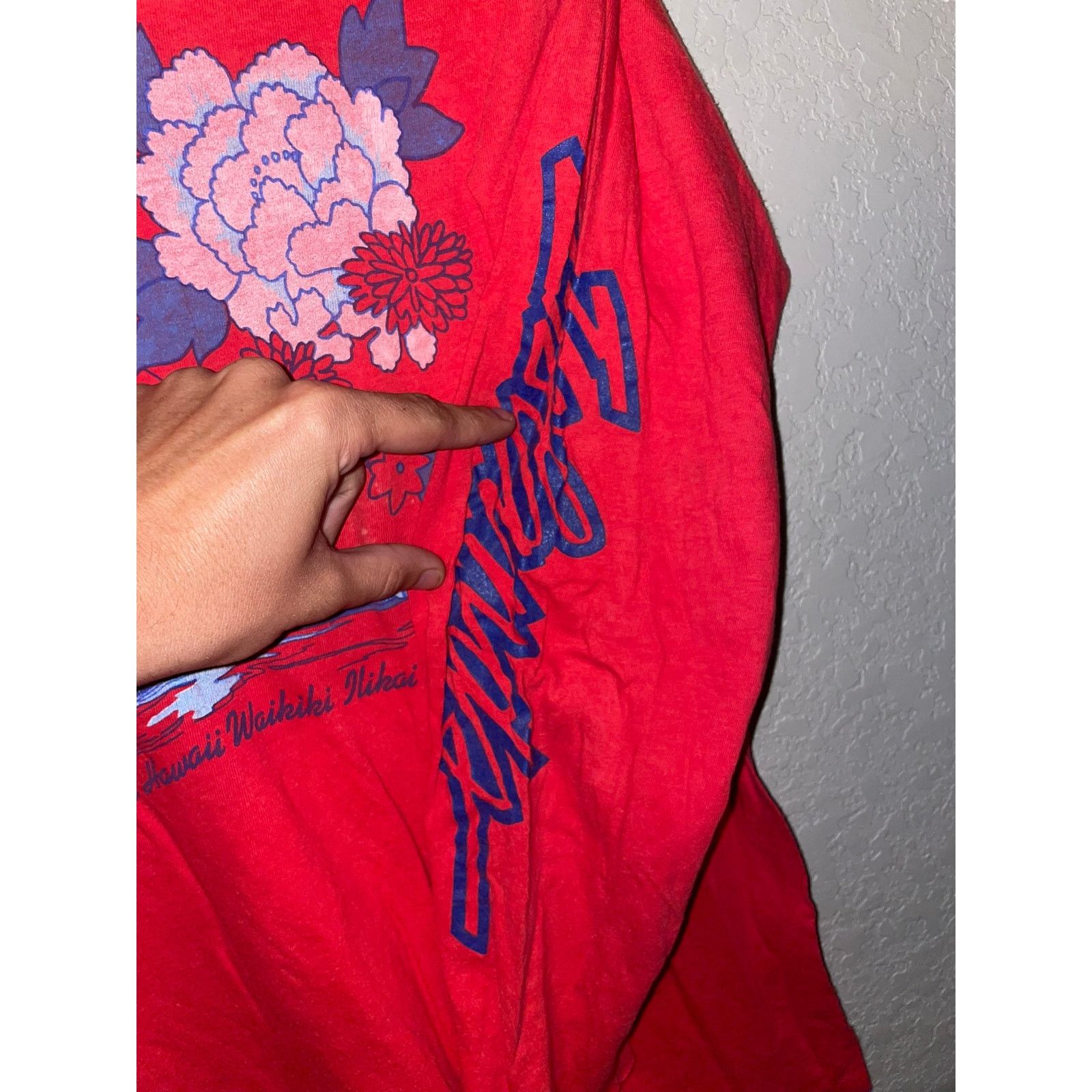 Vintage 1970s 80s Kanai Maui Oahu Kona Hawaii Ocean Island Shirt 70s Size US L / EU 52-54 / 3 - 8 Thumbnail