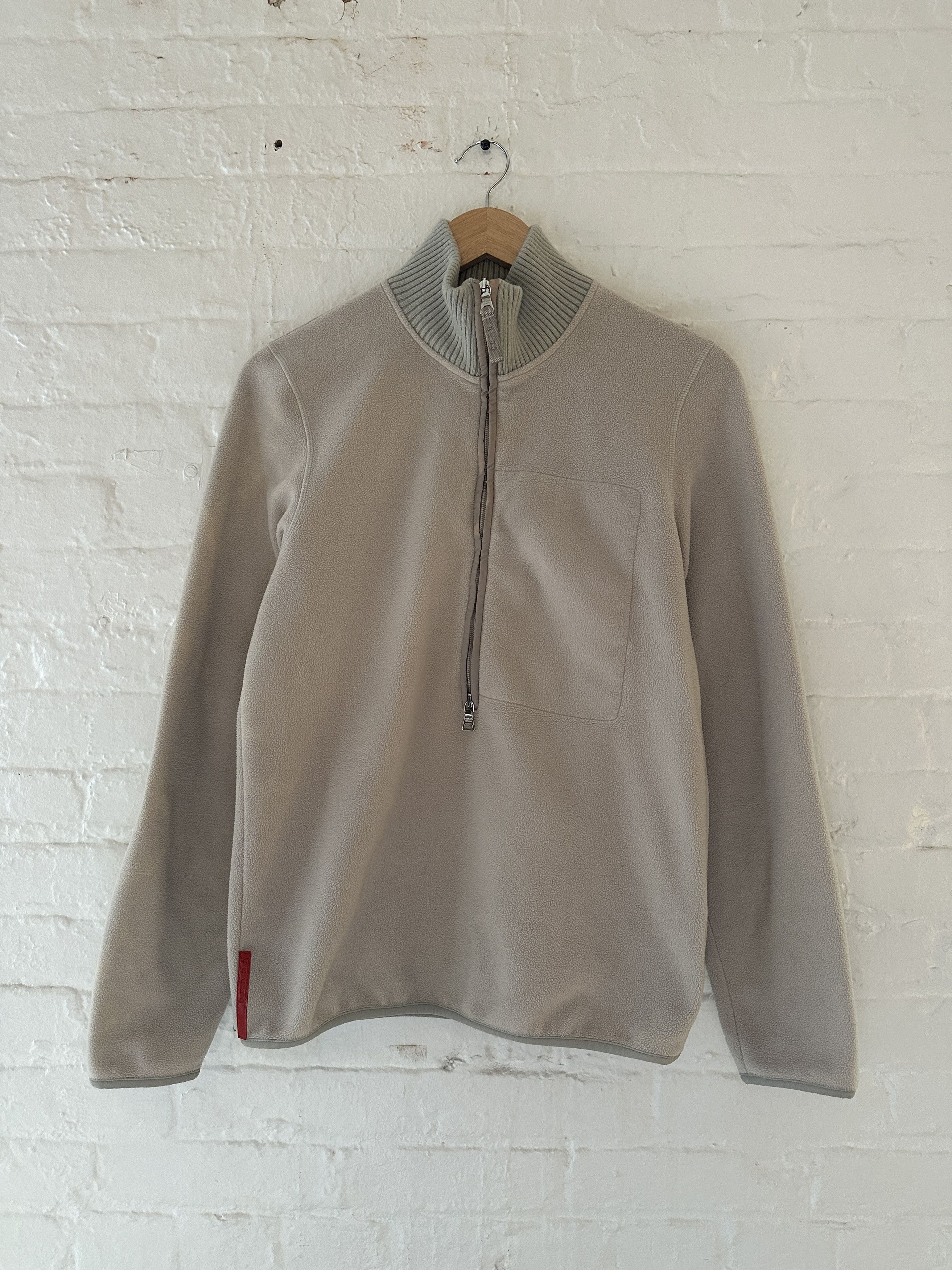 Prada Sport Quarter Zip Fleece