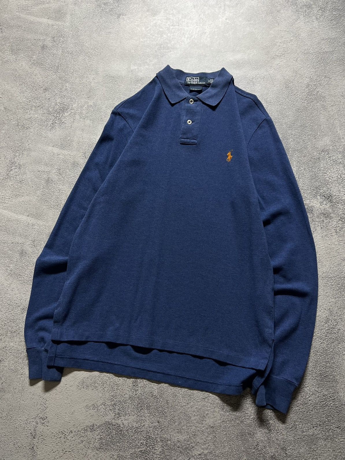 Vintage Vintage Y2k Polo by Ralph Lauren💙 Long Sleeve Rugby Polo 00s Size US S / EU 44-46 / 1 - 4 Thumbnail