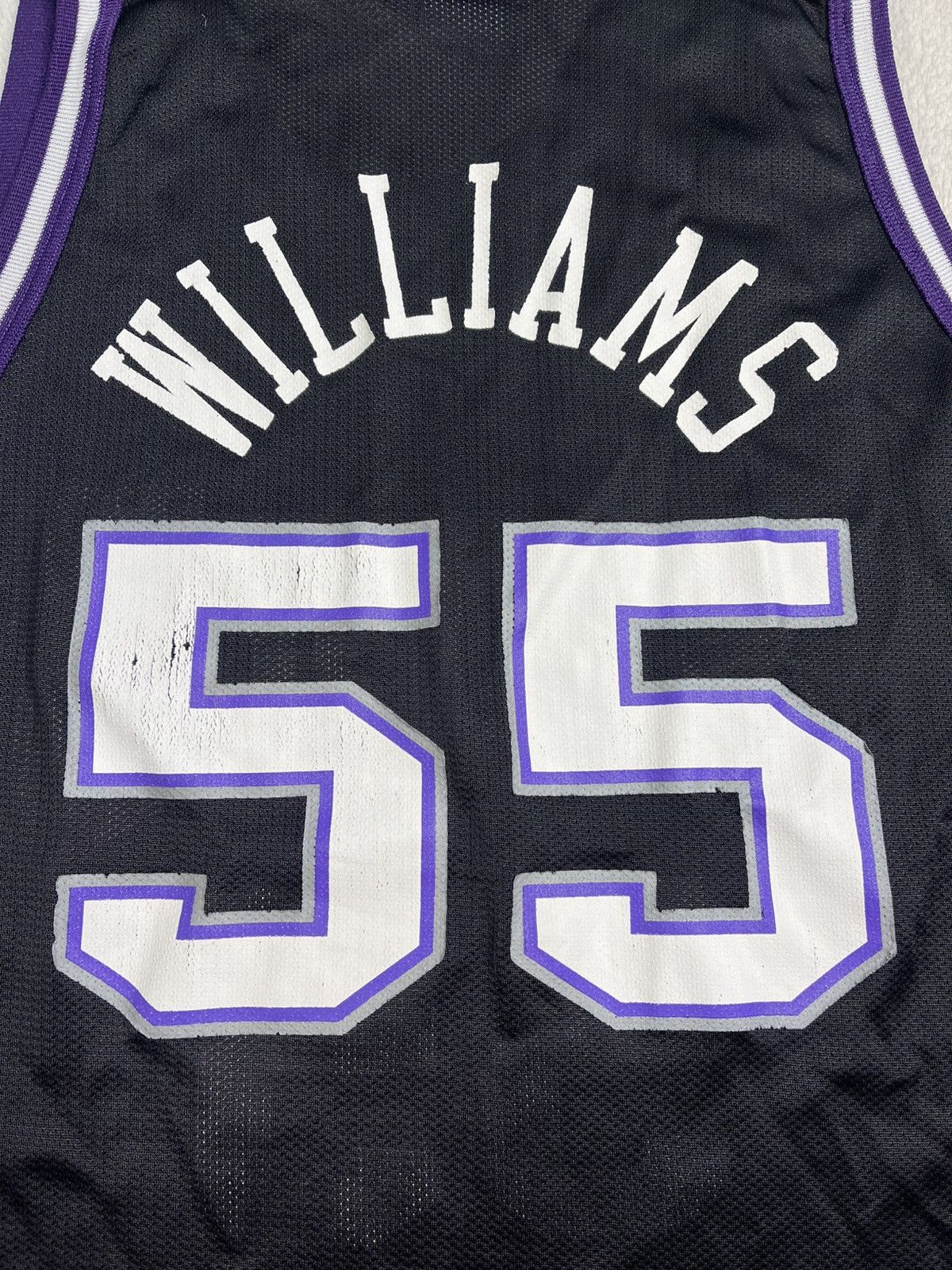 Champion Vtg 90s Champion NBA Sacramento Kings Jason Williams Jersey Size US M / EU 48-50 / 2 - 5 Thumbnail