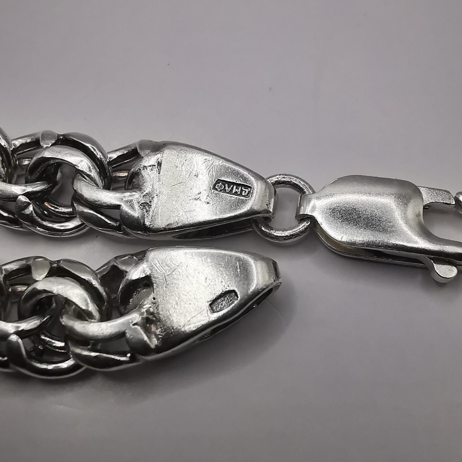 Sterling Silver Vintage Bracelet Jewelry,925 Sterling Silver 20,77g Size ONE SIZE - 7 Thumbnail