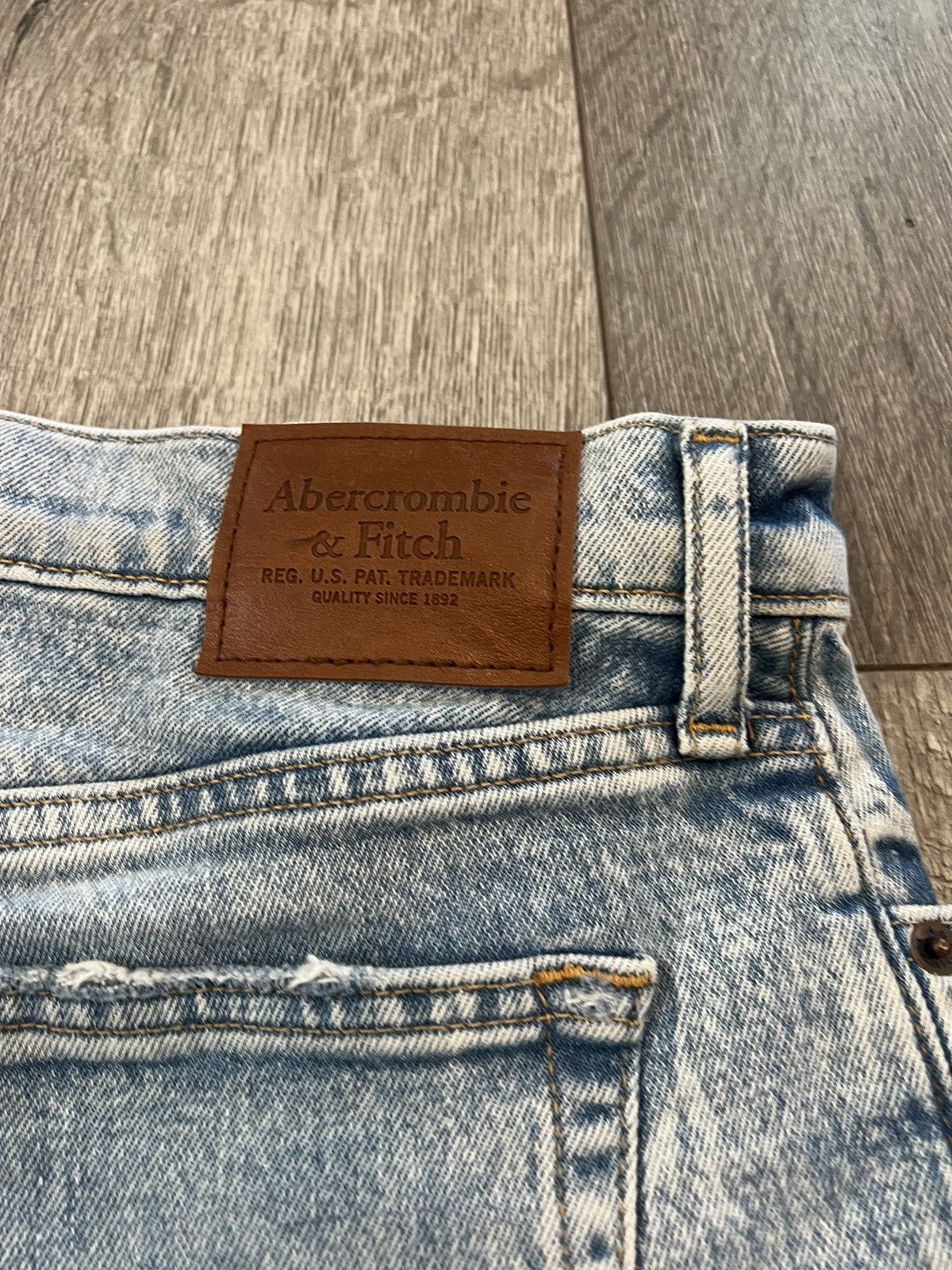 Vintage Vintage Straight Fit Denim Jeans Baggy Size US 33 - 3 Thumbnail