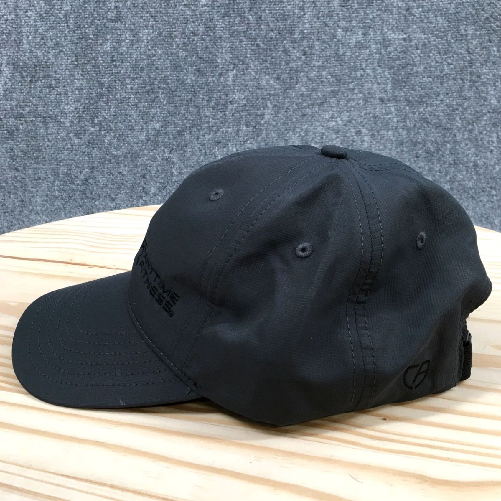 Vintage Anytime Fitness Cap America Baseball Cap Womens Gray OS Adjustable Curved Brim Size ONE SIZE - 5 Thumbnail