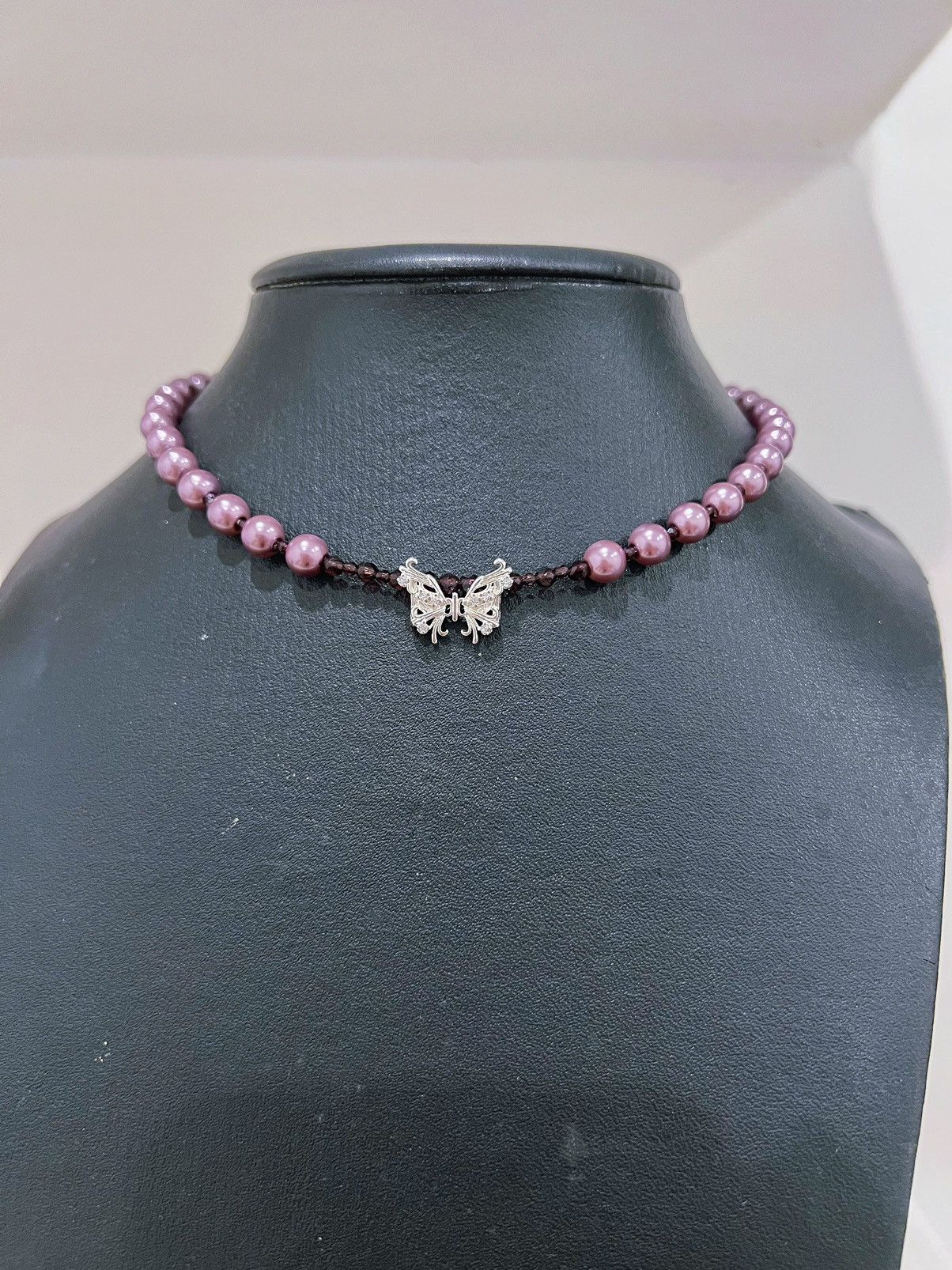 Japanese Brand Purple butterfly imitation pearl set 🔮🦋 Size ONE SIZE - 8 Thumbnail