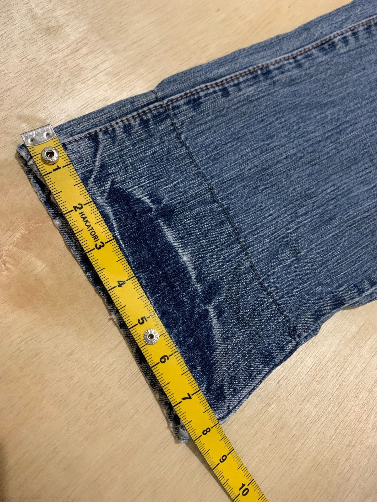 Hysteric Glamour × Japanese Brand Vintage Distressed Denim Takeo Kikuchi Denim Jeans Size US 32 / EU 48 - 15 Thumbnail