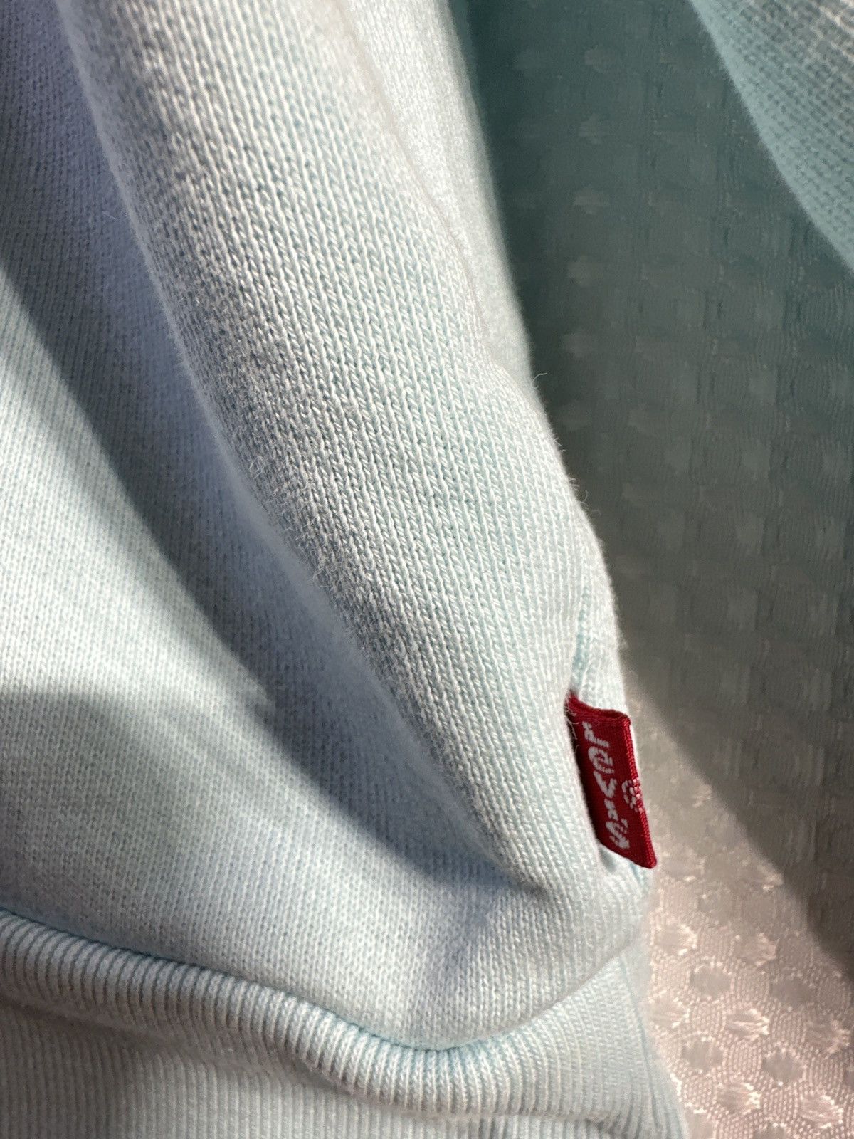 Levi's Levi’s Light Teal Pullover Hoodie Size US L / EU 52-54 / 3 - 4 Thumbnail
