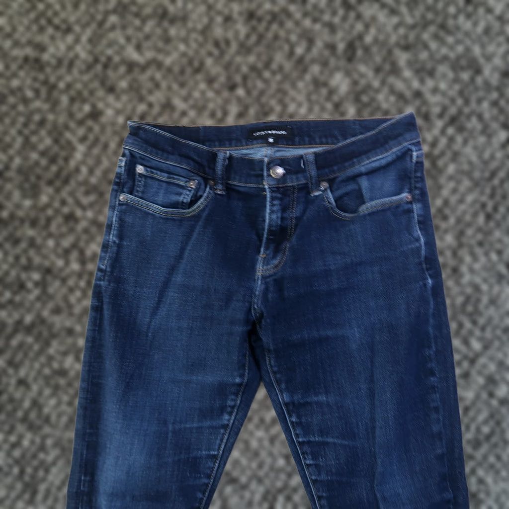 Lucky Brand Lucky Brand 110 Slim Straight Jeans Men's 31x30 Blue Denim Stretch Size US 31 - 1 Thumbnail