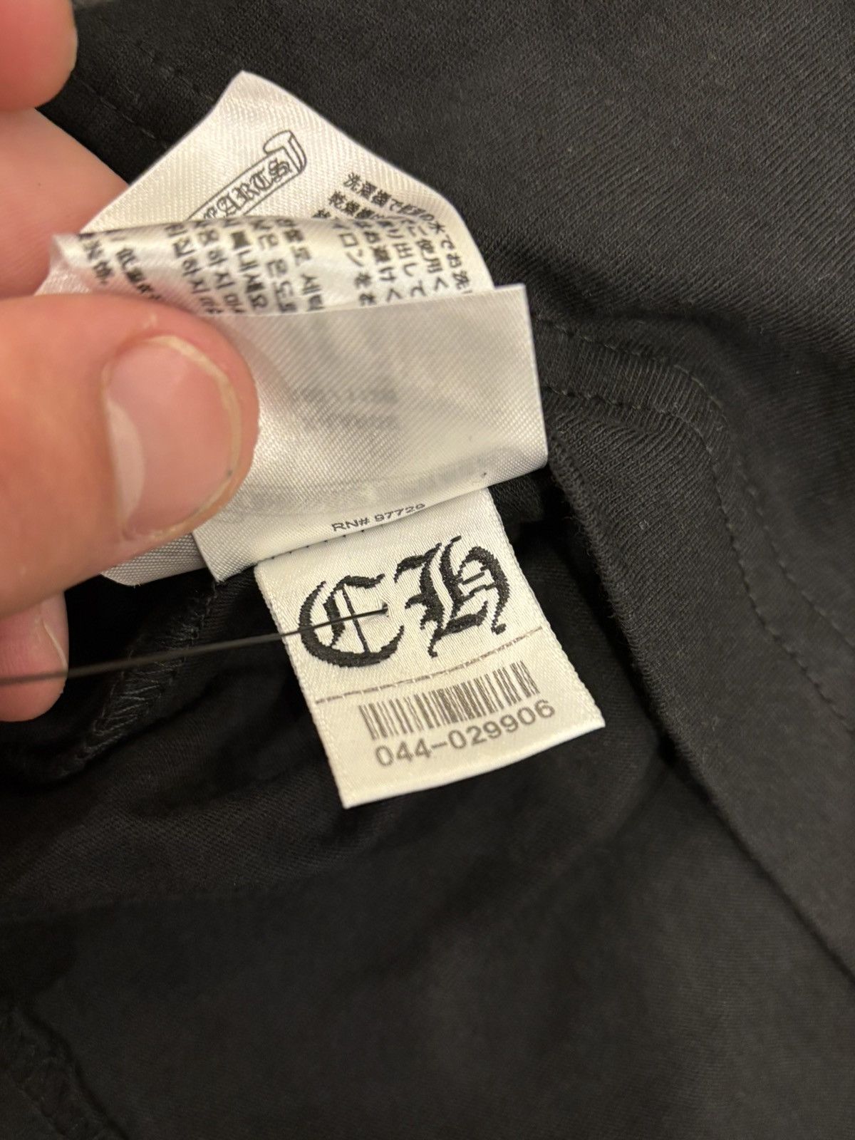 Chrome Hearts Chrome Hearts Scroll LS LS Shirt Size US XL / EU 56 / 4 - 7 Thumbnail