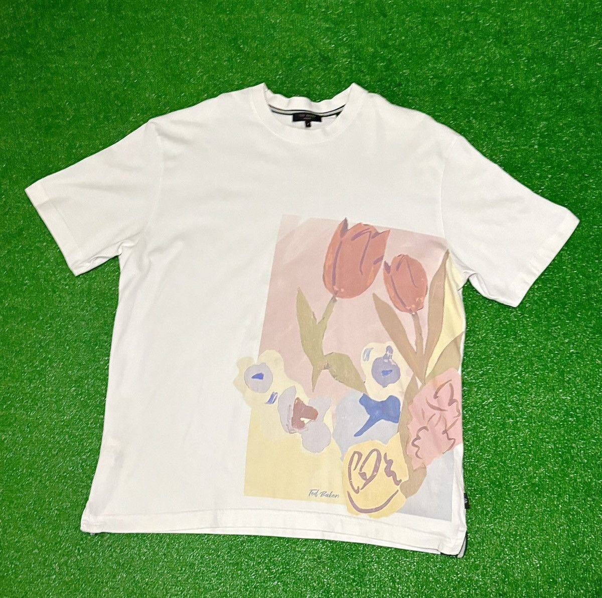 Ted Baker Ted baker t shirt with floral pattern Size US M / EU 48-50 / 2 - 1 Thumbnail