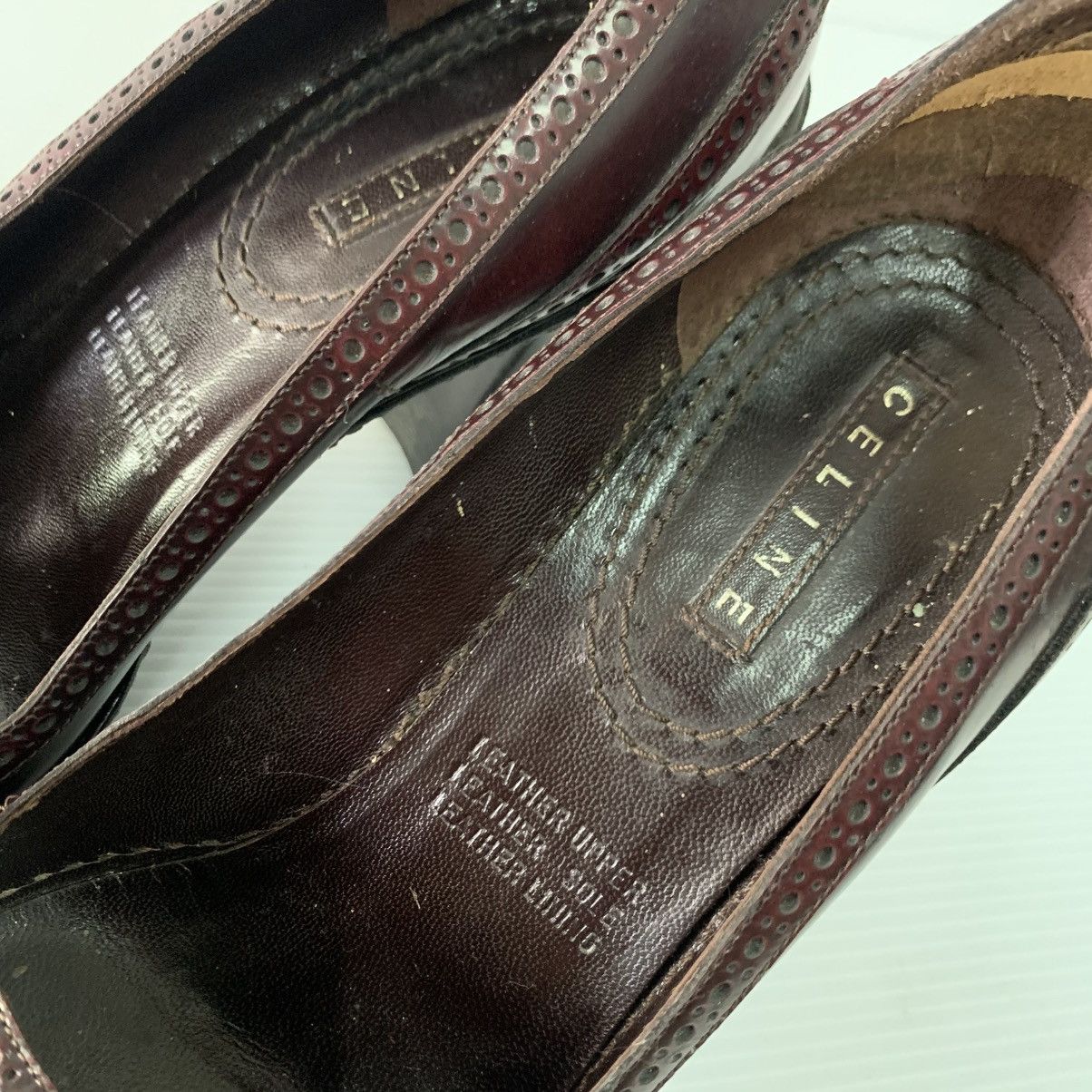 Celine Celine Leather Heels Size US 7 / IT 37 - 4 Thumbnail