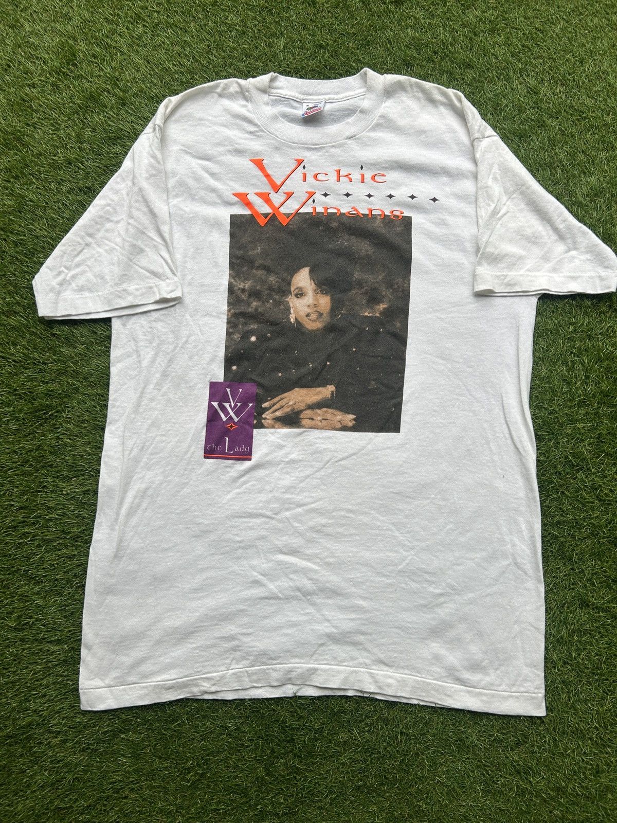 Rap Tees Vintage 90’s Vickie Winans “The Lady” Gospel Tour T-Shirt Size US XL / EU 56 / 4 - 1 Thumbnail