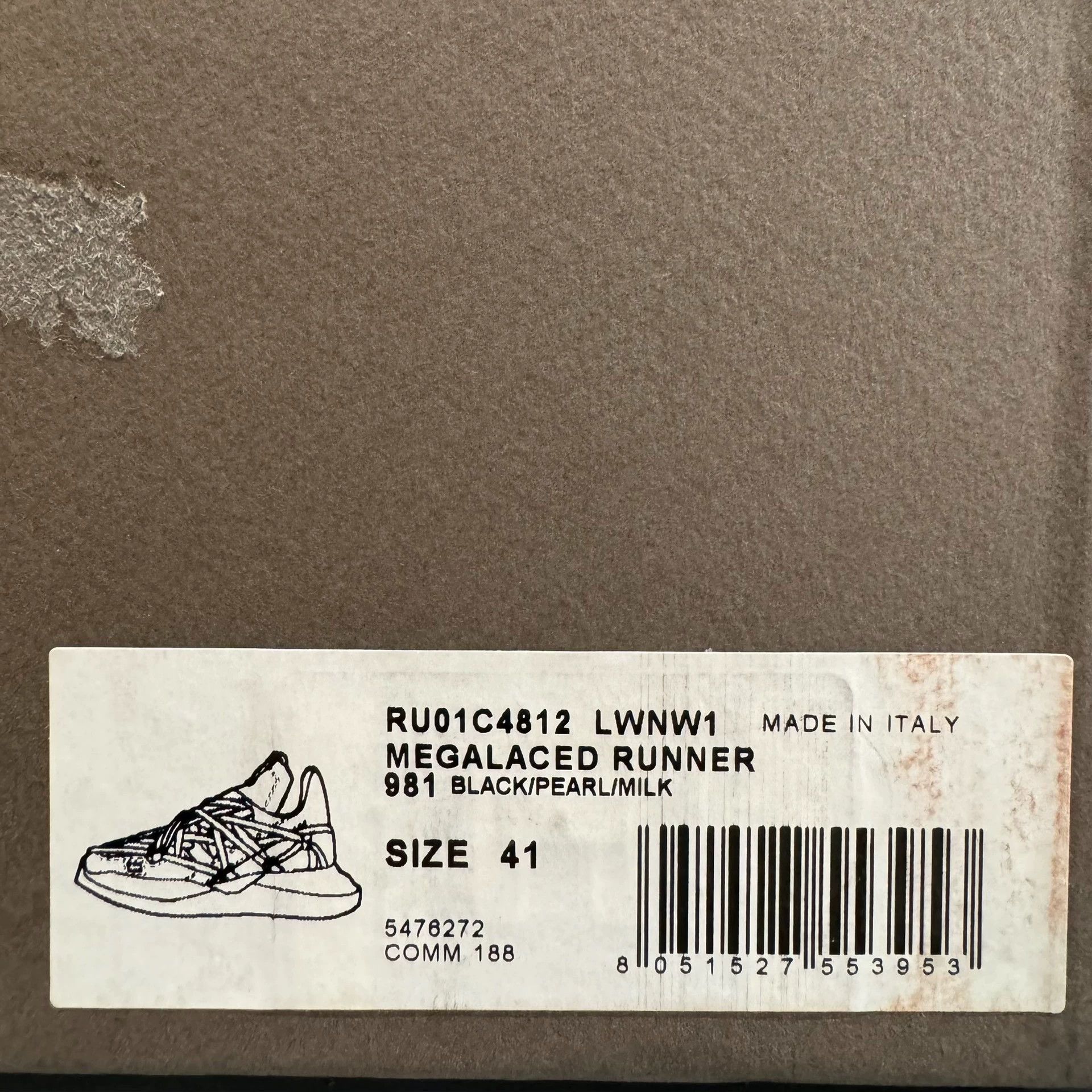 Rick Owens Rick Owens Main Line Crazy Strappy Runner Running Shoes Size US 7 / EU 40 - 7 Thumbnail