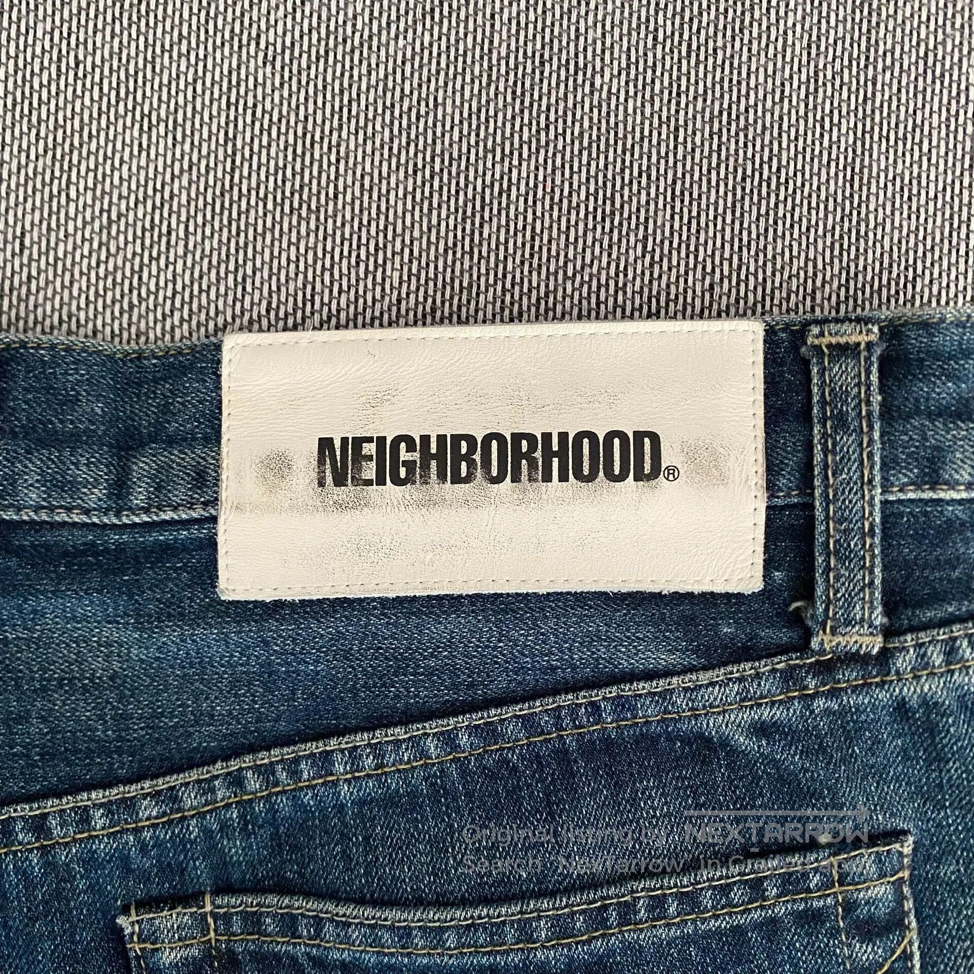Neighborhood Neighborhood 23AW Basic Washed Jeans. Size US 36 / EU 52 - 4 Thumbnail