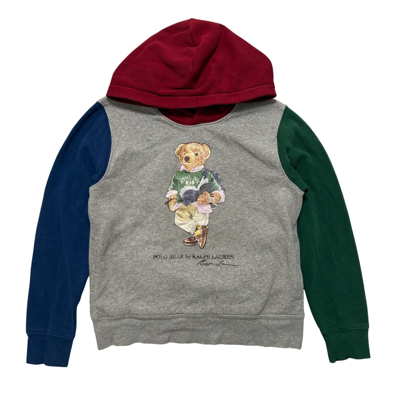 Polo Ralph Lauren Kids Polo Ralph Lauren Bear Fleece Hoodie Gray M Size US M / EU 48-50 / 2 - 1 Thumbnail