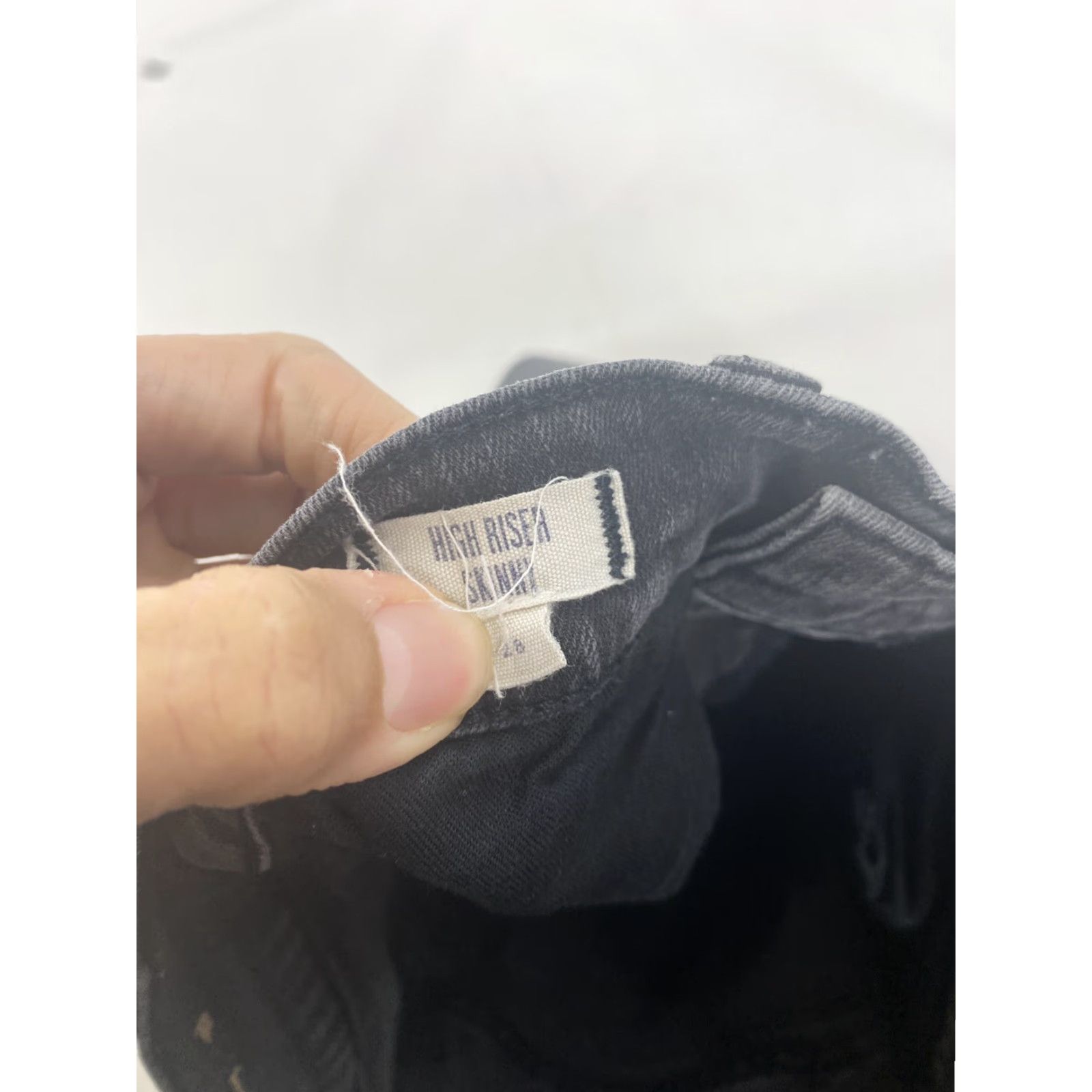 Madewell Madewell Jeans Women’s 28 Black High Riser Skinny Jeans Women 28 Black Skinny Size 28" / US 6 / IT 42 - 4 Thumbnail