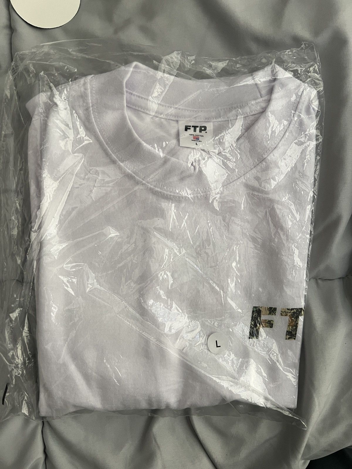 トップス FTP TREE CAMO LOGO TEE(WHITE) L FTP Tree Camo Logo Tee Shirt White Extra Large XL New In