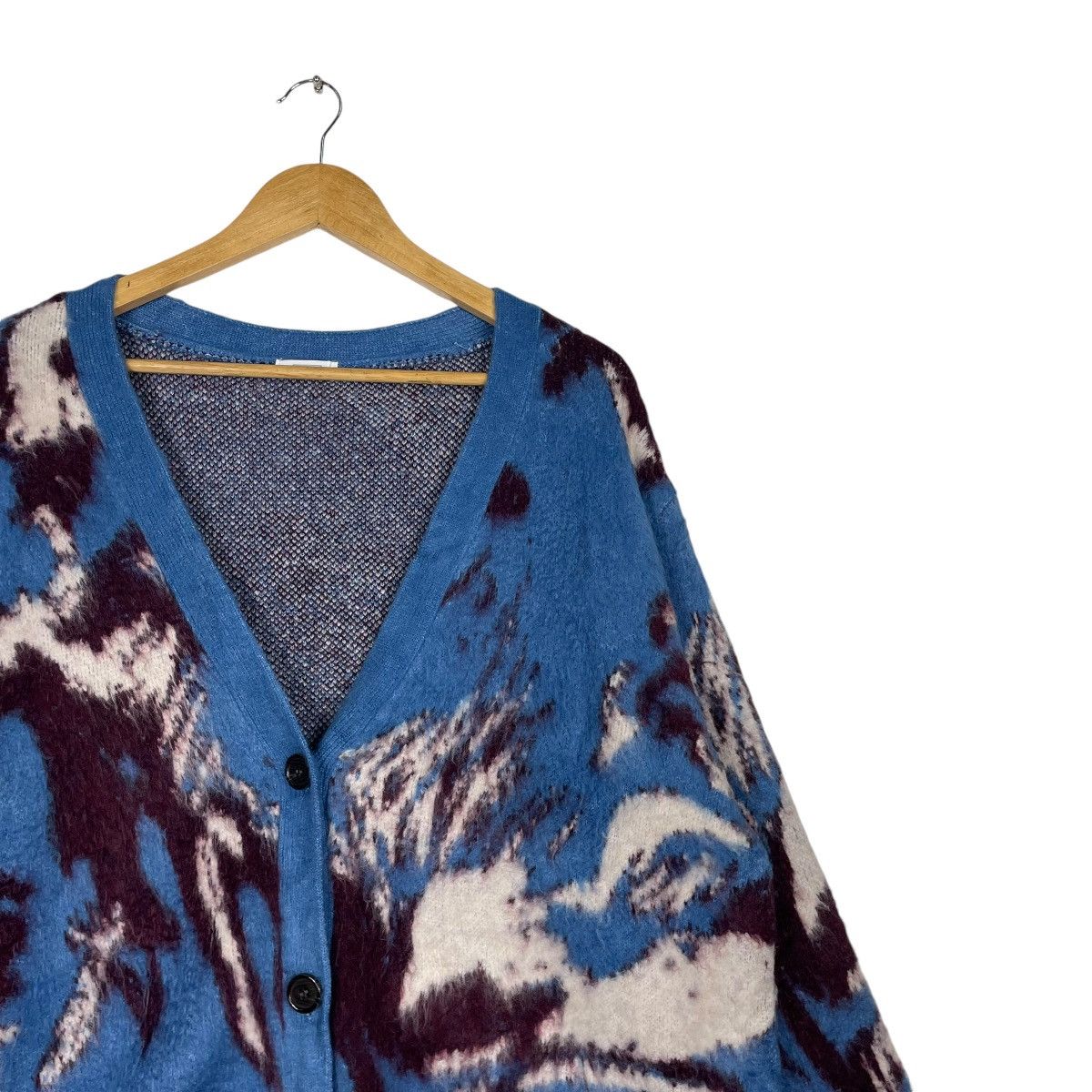 Designer × Japanese Brand × LOWRYS FARM 💥LAWRYS FARM POP ART KNIT CARDIGAN Size US XL / EU 56 / 4 - 5 Thumbnail