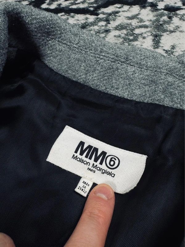 Maison Margiela Maison Margiela MM6 coat gray wool 42 IT Size M / US 6-8 / IT 42-44 - 4 Thumbnail