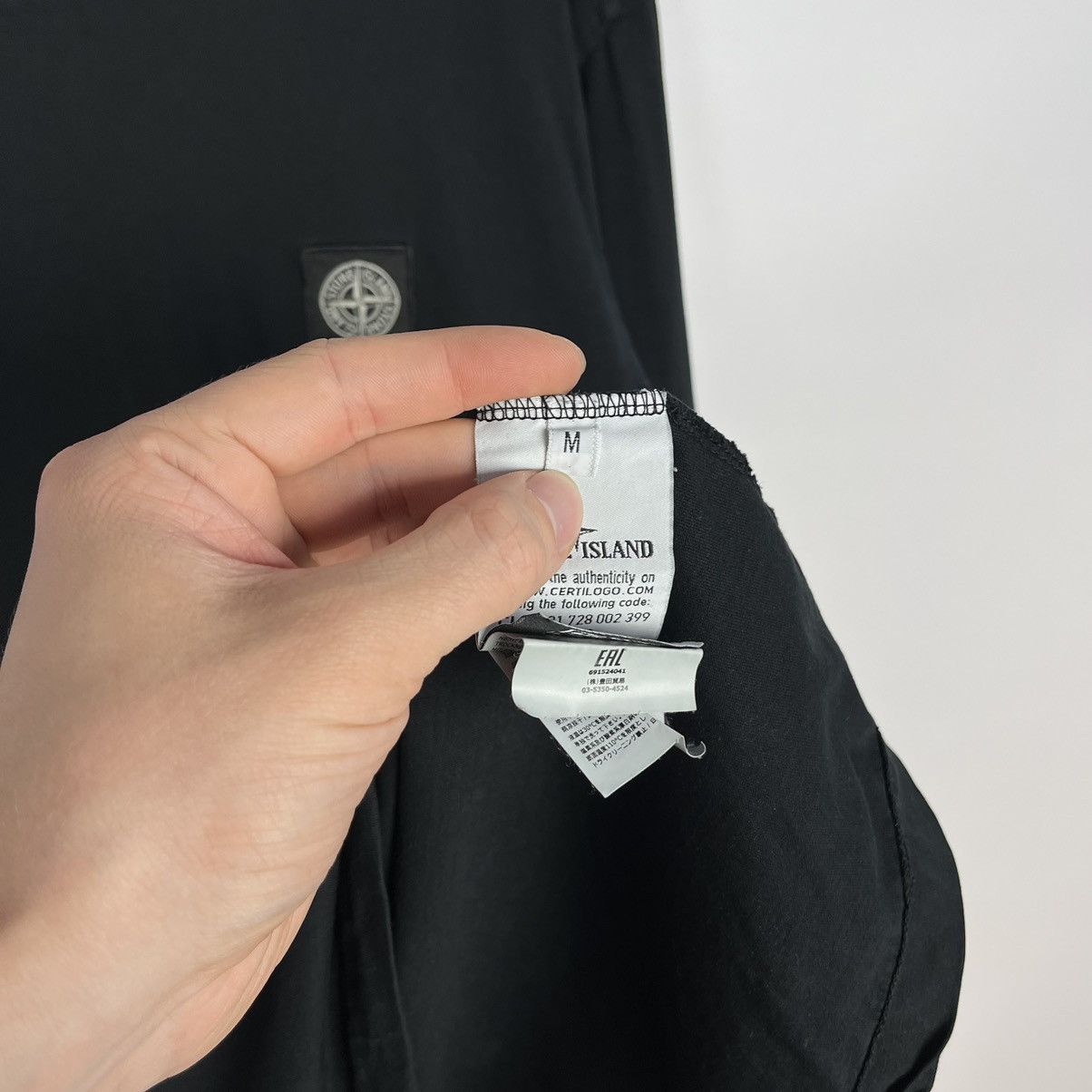 Stone Island Stone Island patch program long sleeve t shirt Size US M / EU 48-50 / 2 - 6 Thumbnail