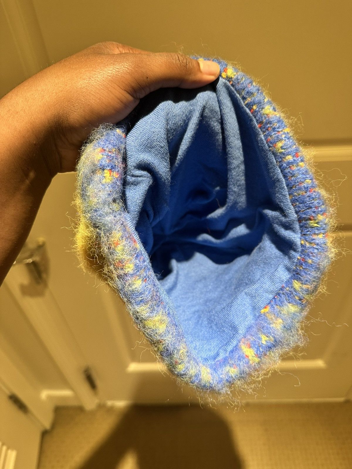 HMDD HMDD Rainbow Mohair Beanie Size ONE SIZE - 4 Thumbnail