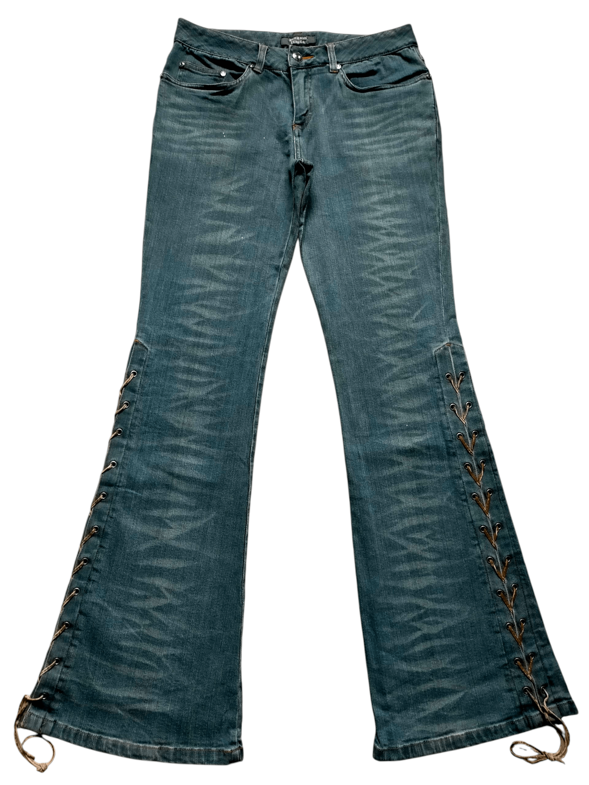 If Six Was Nine Flare Jeans Jouer Aux Echecs Boot cut Denim Size US 28 / EU 44 - 1 Thumbnail