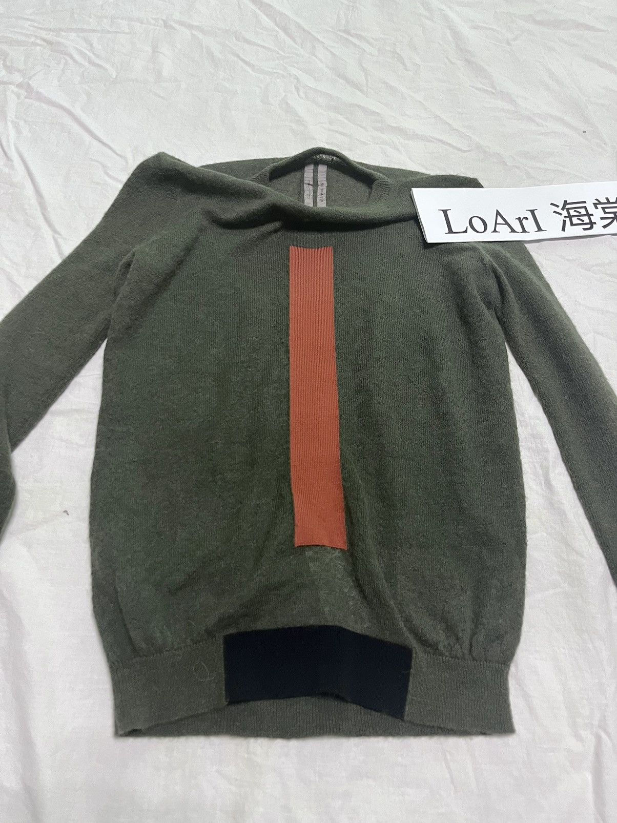 Rick Owens rick owens 18fw orange stripe sweater Size US XS / EU 42 / 0 - 4 Thumbnail