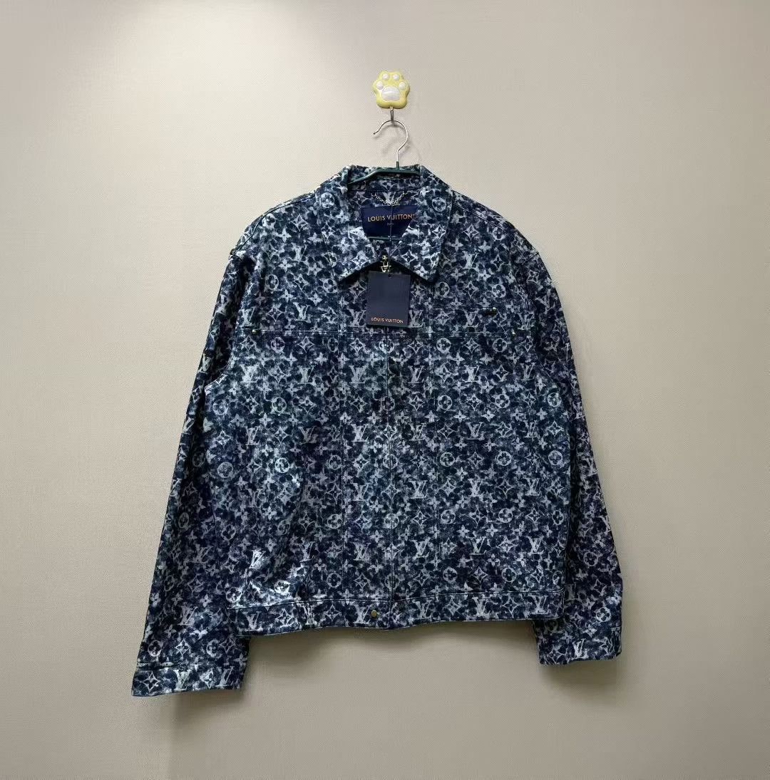 Louis Vuitton Louis Vuitton Monogram Denim Jacket Size 54 Size US L / EU 52-54 / 3 - 1 Thumbnail