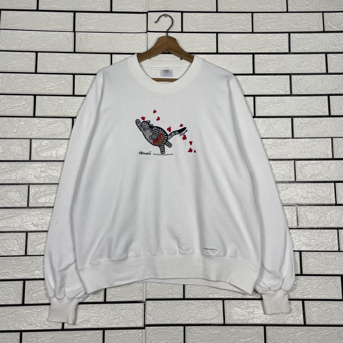 Other Vintage 90s Crazy Shirt Hawaii Sweatshirt Size US M / EU 48-50 / 2 - 1 Thumbnail