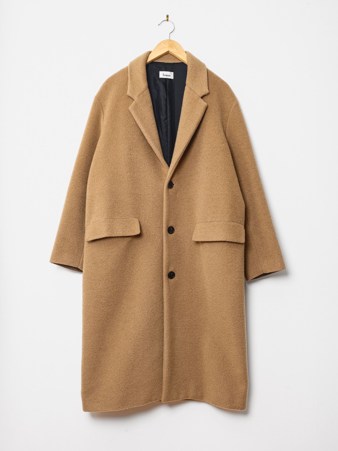 Lownn Lownn - Nove Coat - Camel - Size 48 Size US M / EU 48-50 / 2 - 1 Thumbnail