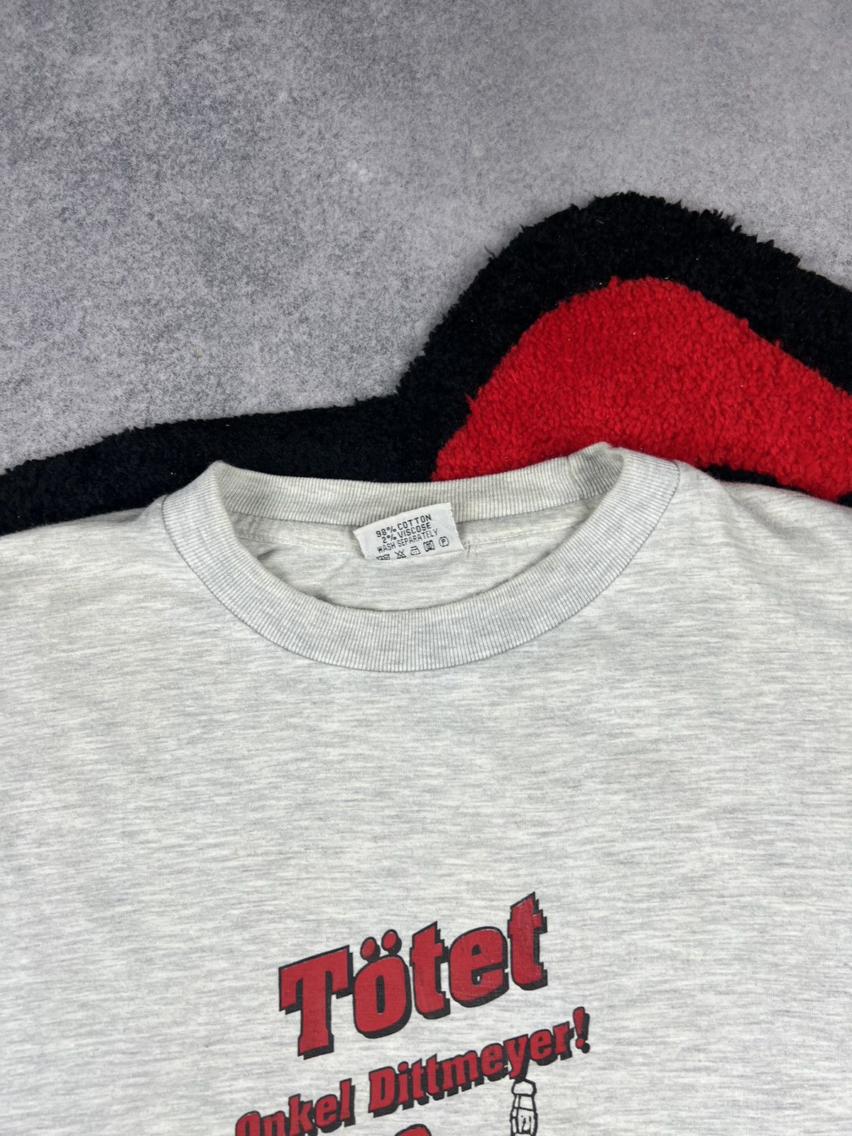 Band Tees Vintage Onkel Dittmeyer Jack Daniels Germany 80s Tee Shirt Size US XXL / EU 58 / 5 - 7 Thumbnail