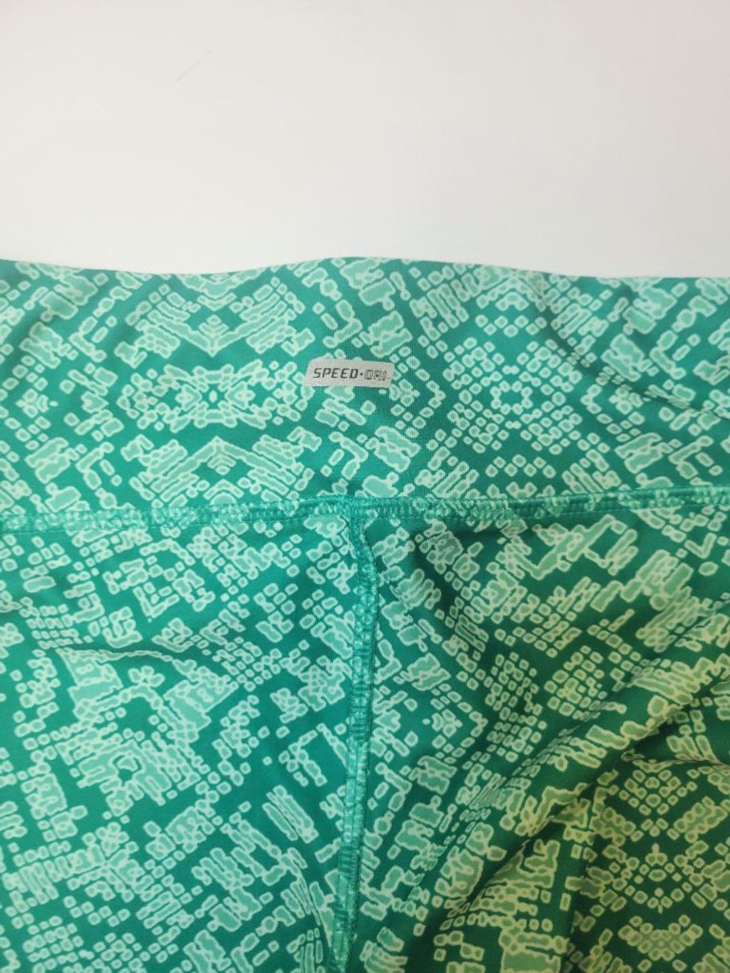 Other Women's Energy Zone Teal & White Patterned Leggings Size S Size 27" / US 4 / IT 40 - 3 Thumbnail