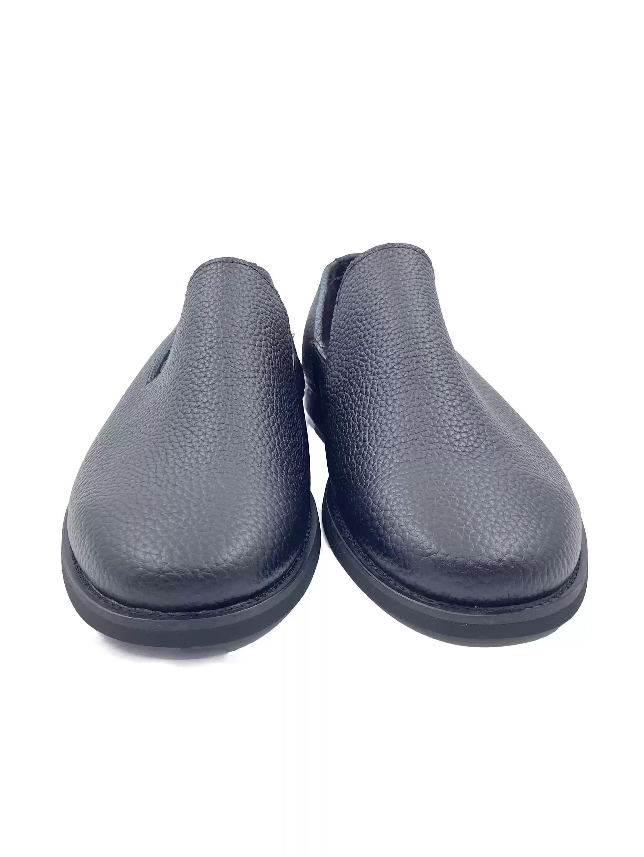 Other Black Leather Slip-Ons Size US 9 / EU 42 - 2 Thumbnail