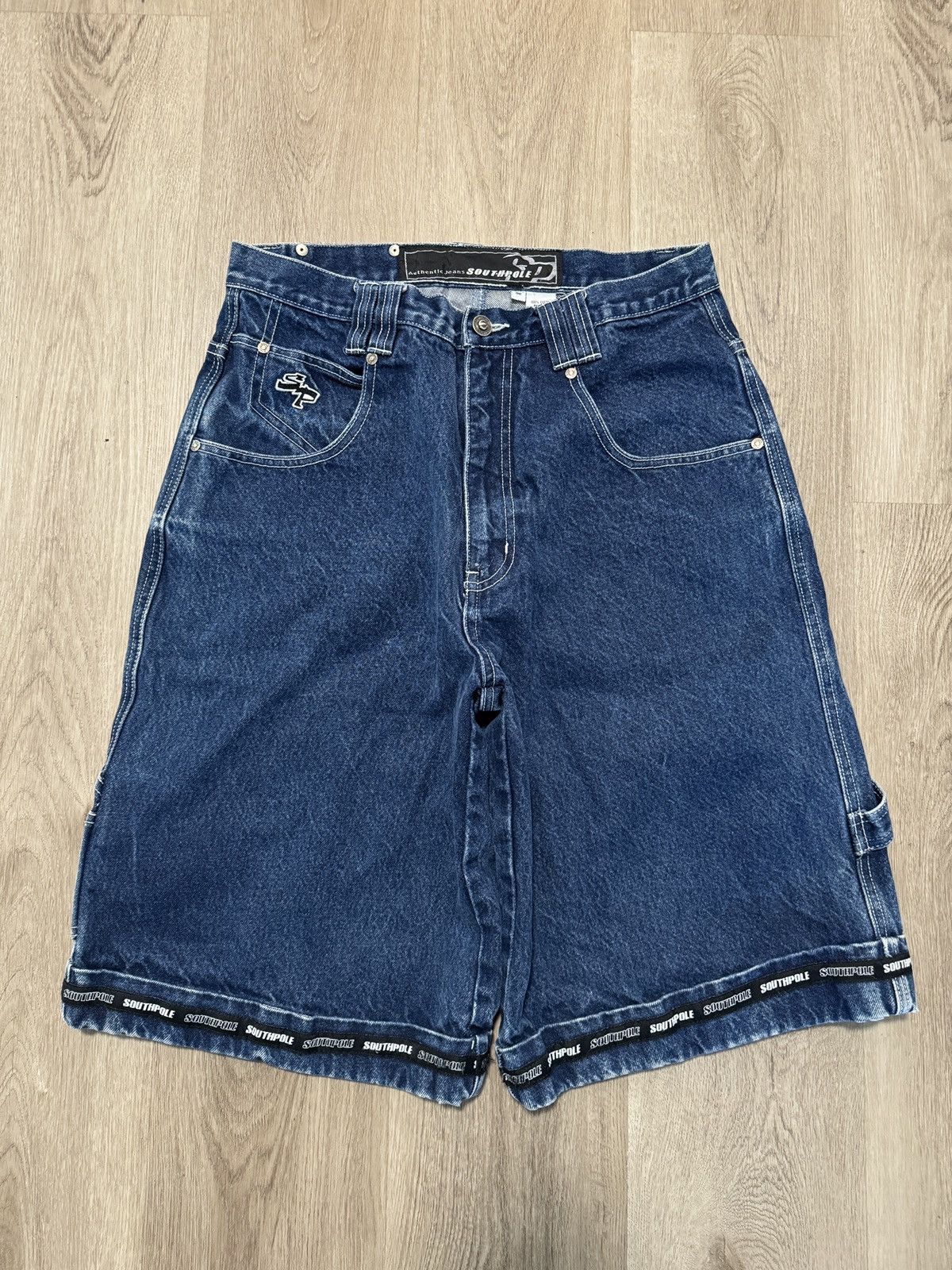 Southpole SouthPole OverKnee Reflective Patch Jorts Size US 32 / EU 48 - 1 Thumbnail