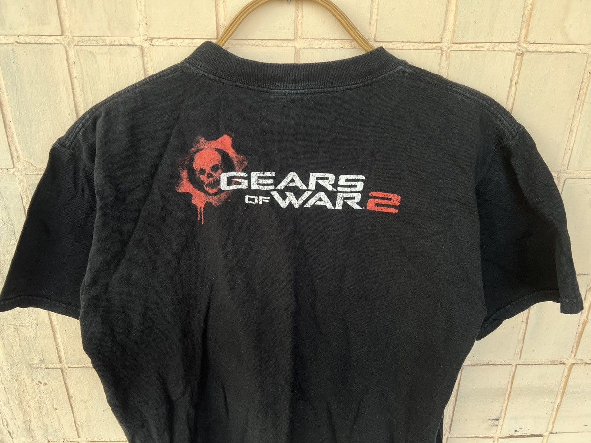 Vintage Vintage y2k 00s gears of war 2 gow shirt Size US S / EU 44-46 / 1 - 13 Thumbnail