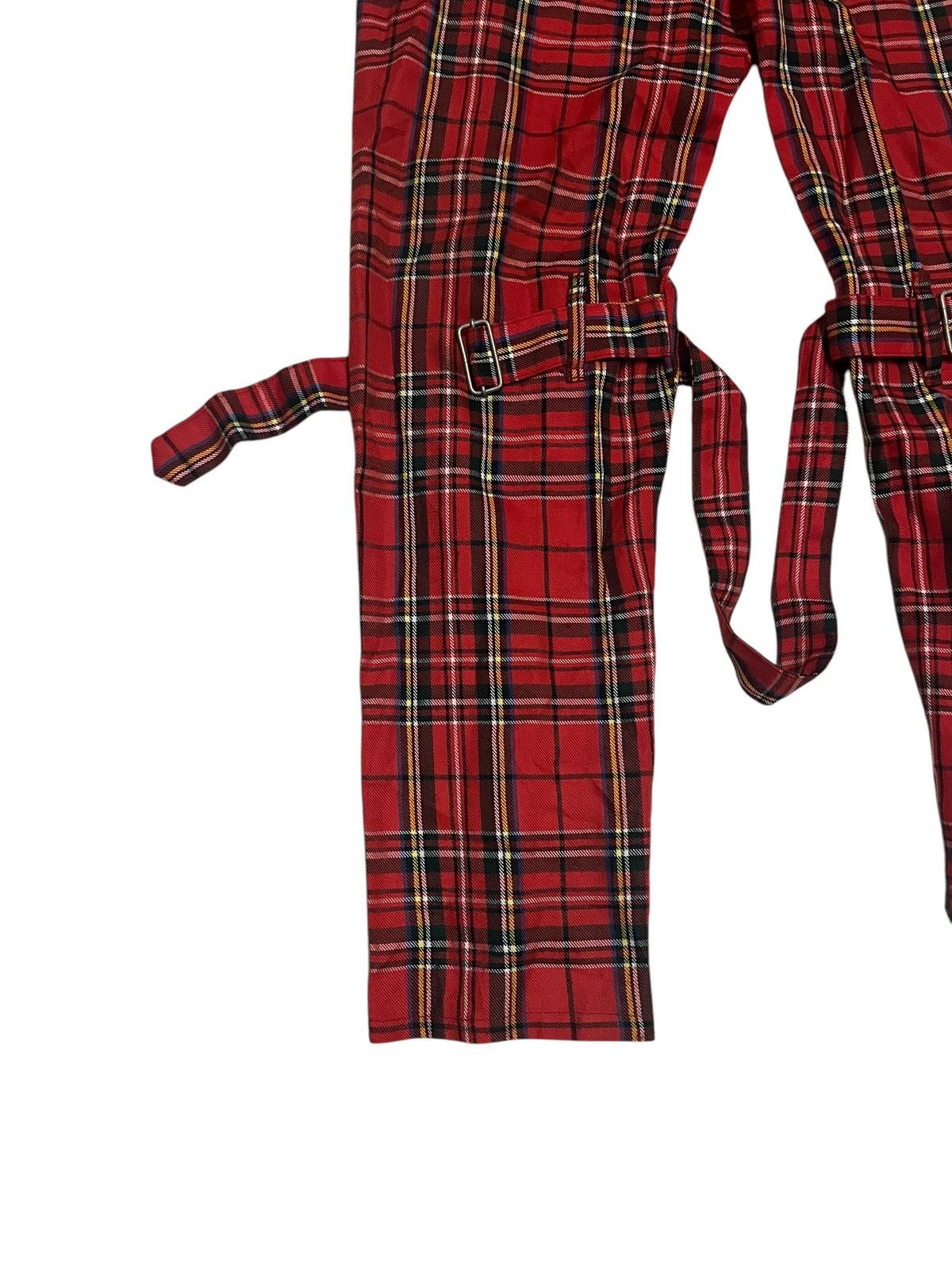 Japanese Brand 🔥Tartan Bondage Punk Checkered Seditionaries Pants Size US 30 / EU 46 - 3 Thumbnail