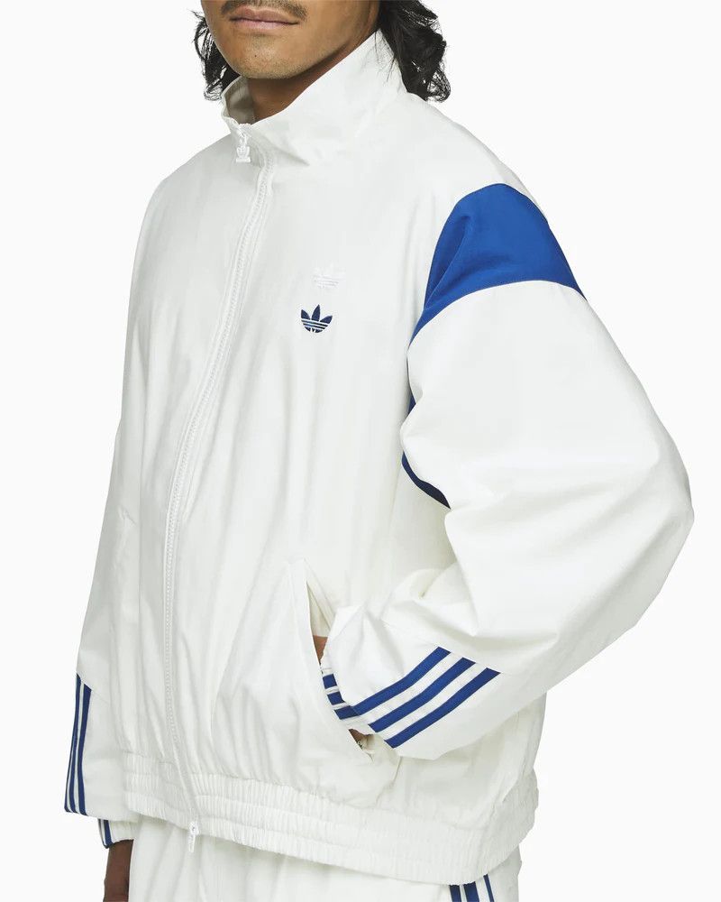 Adidas × Willy Chavarria o1mle0526 Top Track Jacket in Off-White Size US XL / EU 56 / 4 - 4 Thumbnail