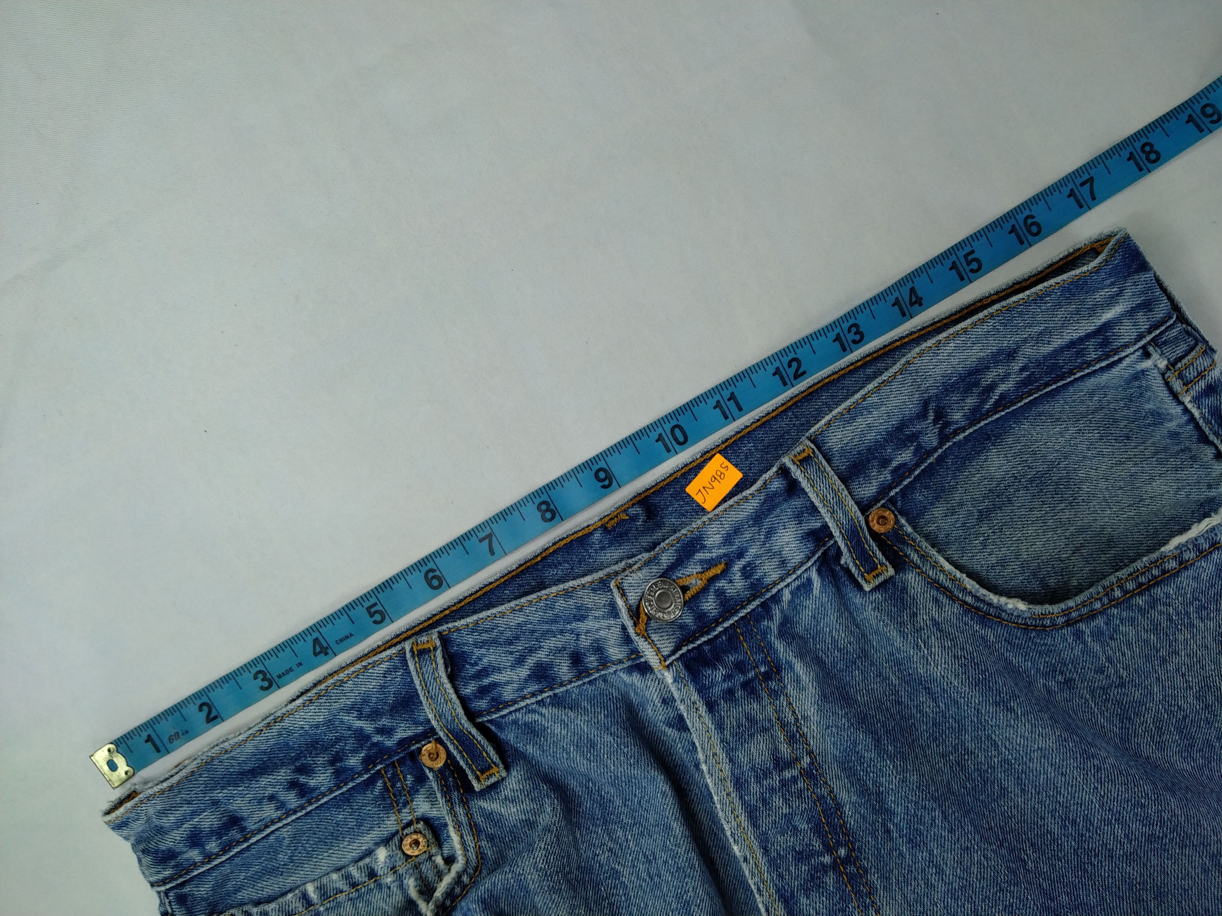 Levi's Blue Wash Vintage Levi's 501 Jeans 34x31 Denim -JN985 Size US 34 / EU 50 - 5 Thumbnail