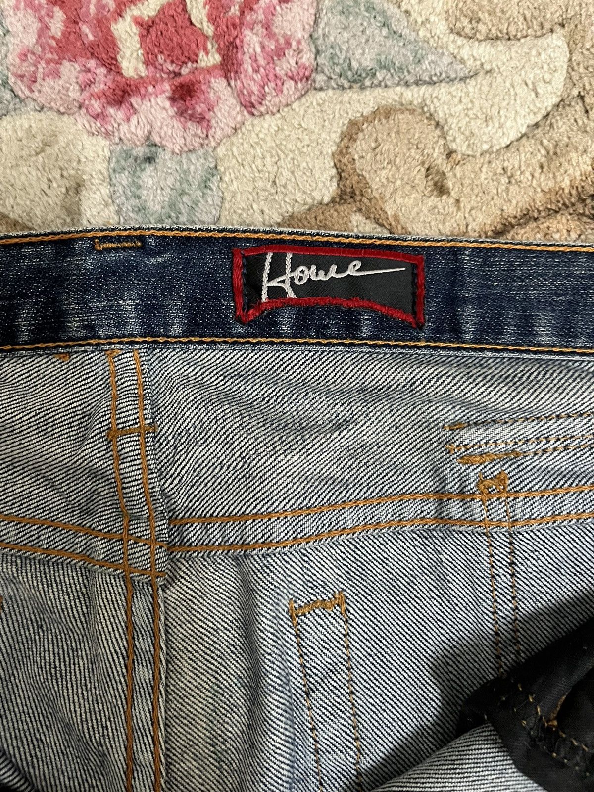 Howe Vintage Howe Flare Distressed Denim Size US 35 - 7 Thumbnail